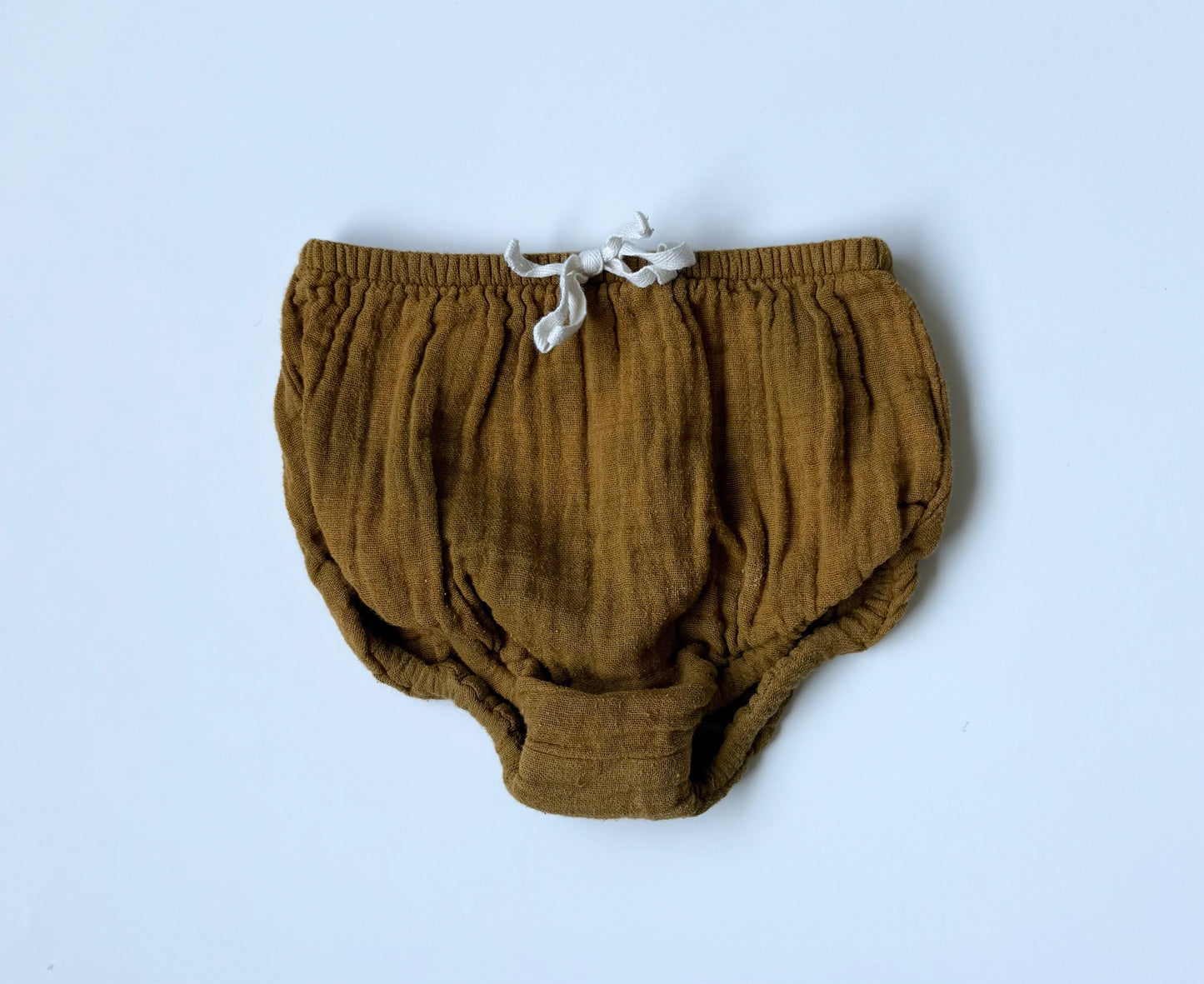 Jamie Kay Dark Mustard Muslin Bloomers (1 Year)