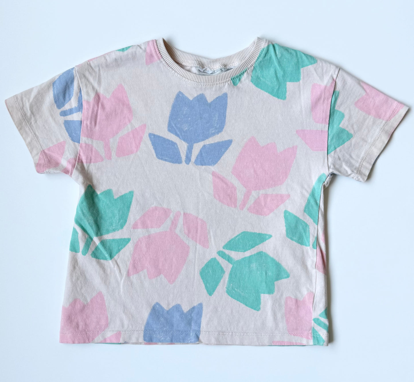 Zara Pink Tulips T-Shirt (3T)