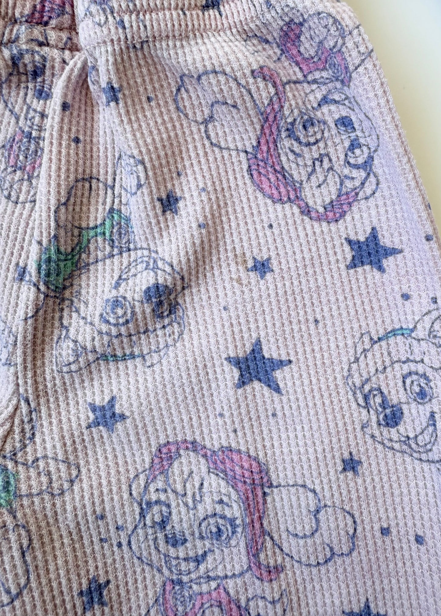Paw Patrol Purple Waffled Two Piece PJ Set (3T)