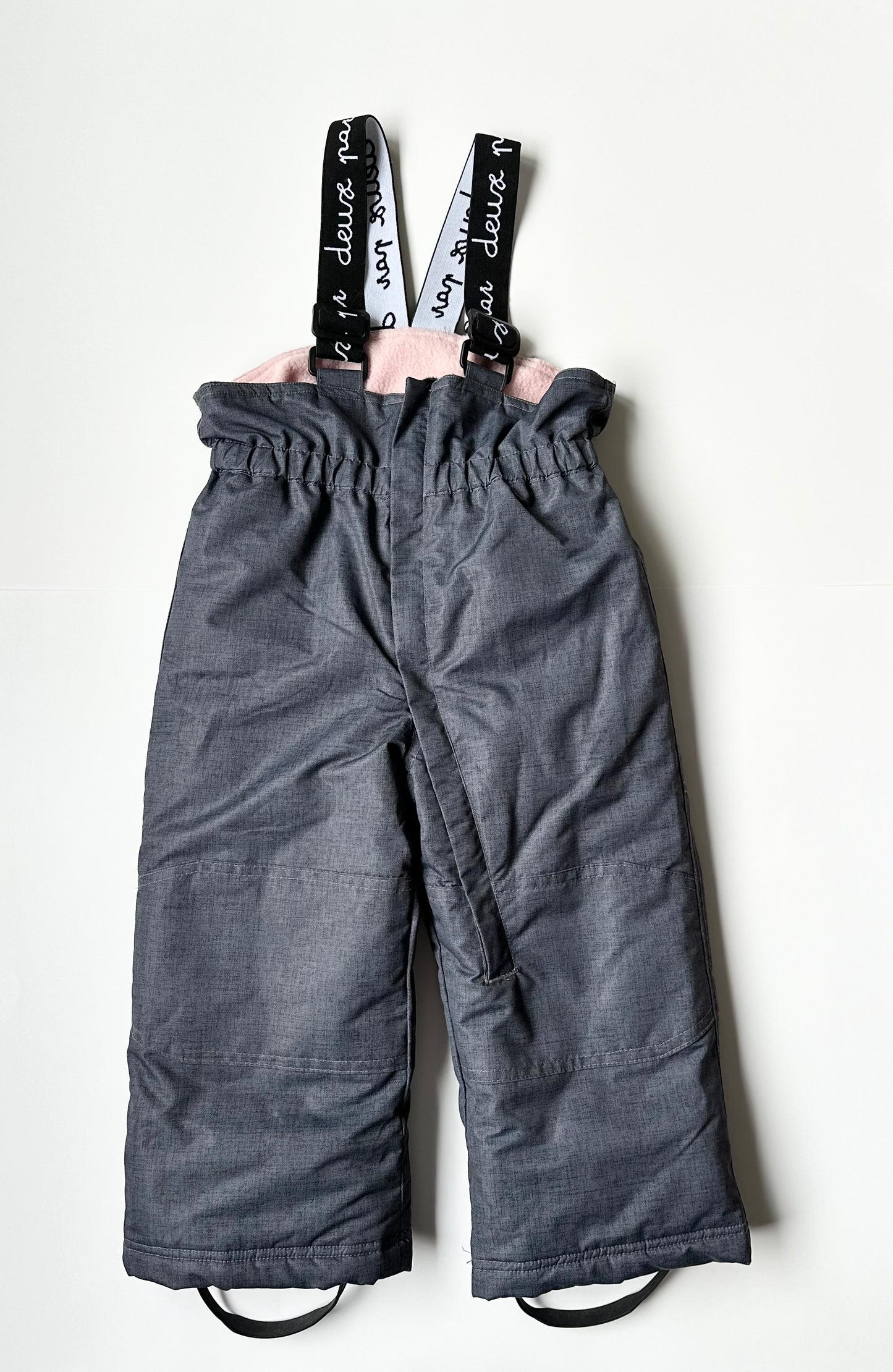 Deux Par Deux Grey Snow Pants (2.5 Years)