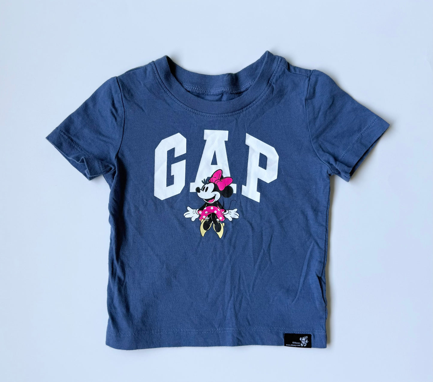 Baby Gap x Disney Blue Minnie Mouse T-Shirt (12-18 Months)
