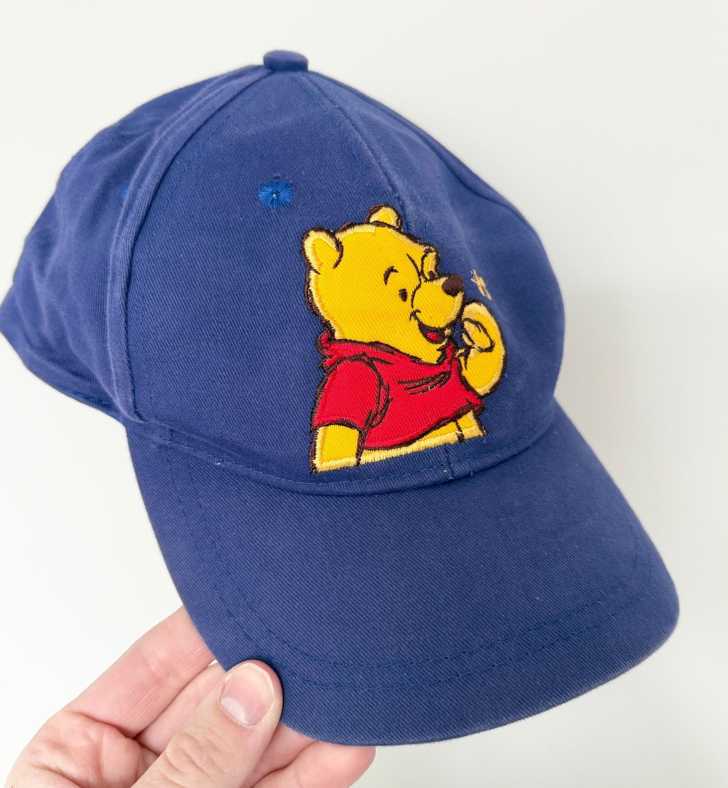 Disneys Winnie the Pooh Blue Embroidered Ball Cap (50CM)