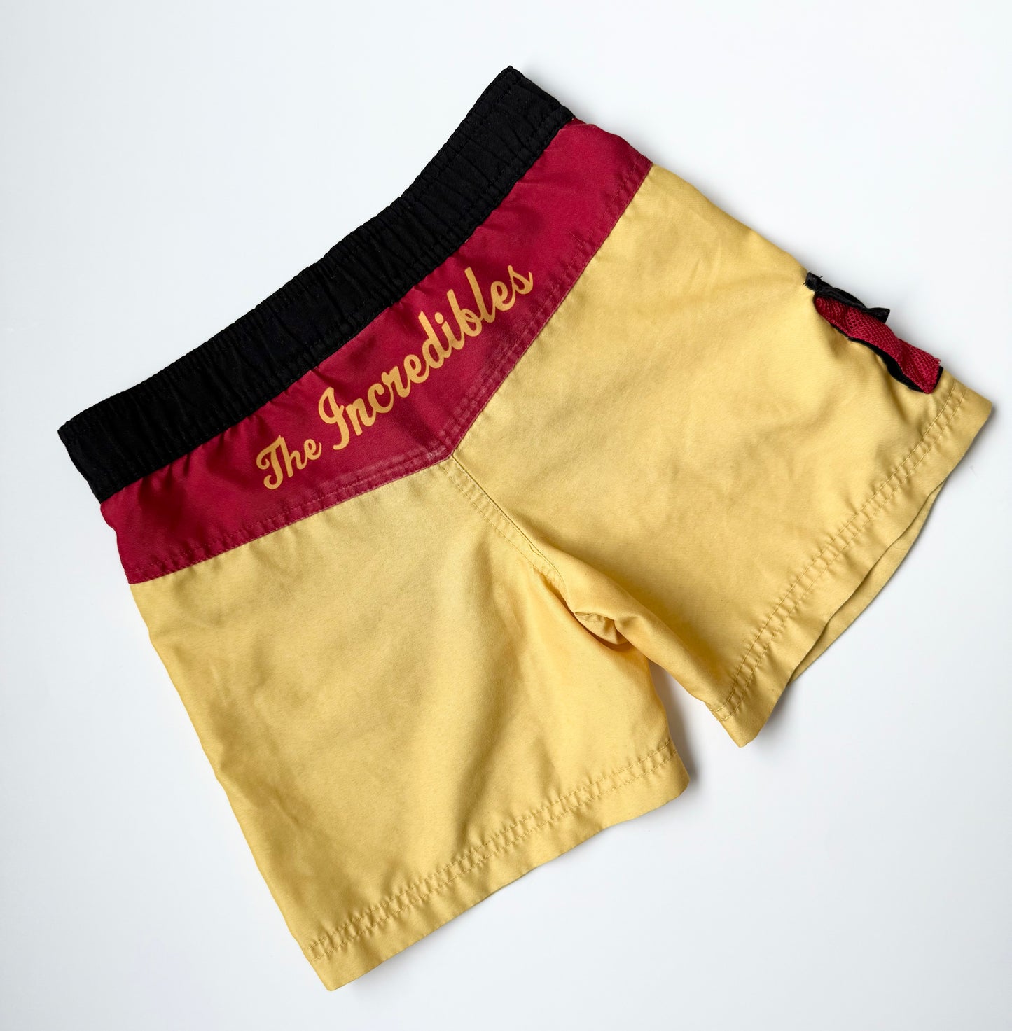 Vintage Disney Store The Incredibles Dash Swim Trunks (2/3 Years)