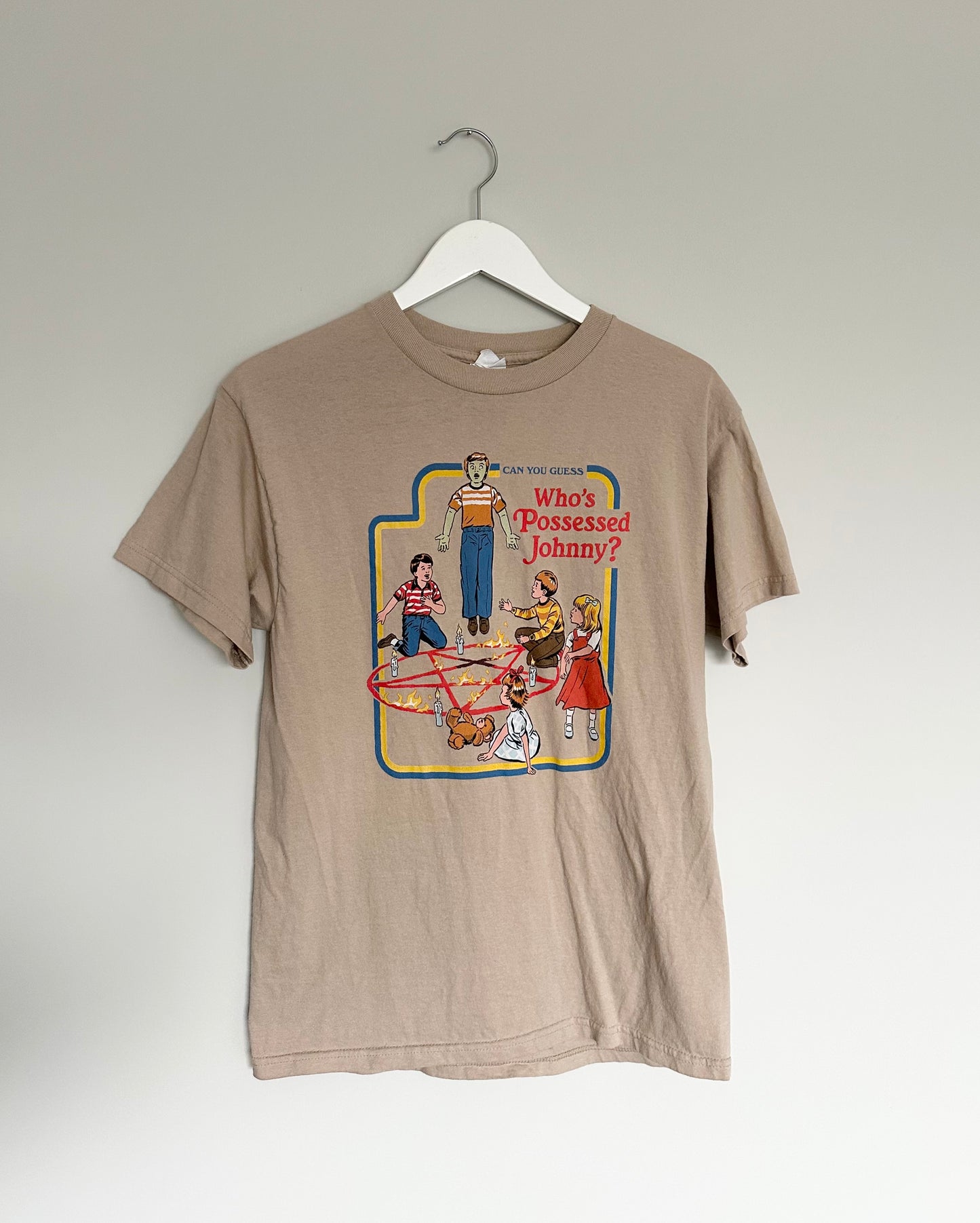 Unisex Who’s Possessed Johnny? TShirt (Medium)