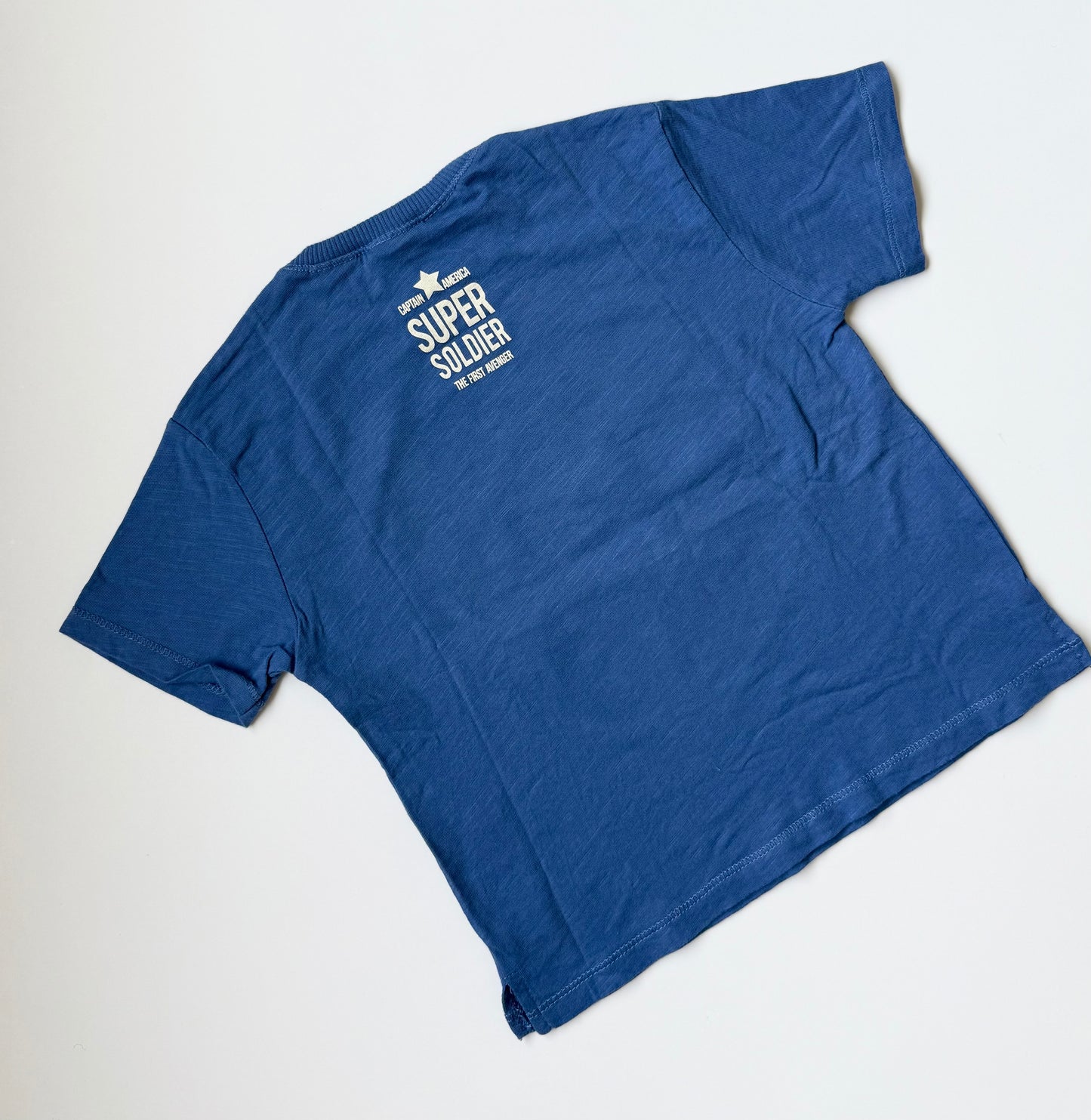 Zara Marvel Blue Captain America T-Shirt (18-24 Months)