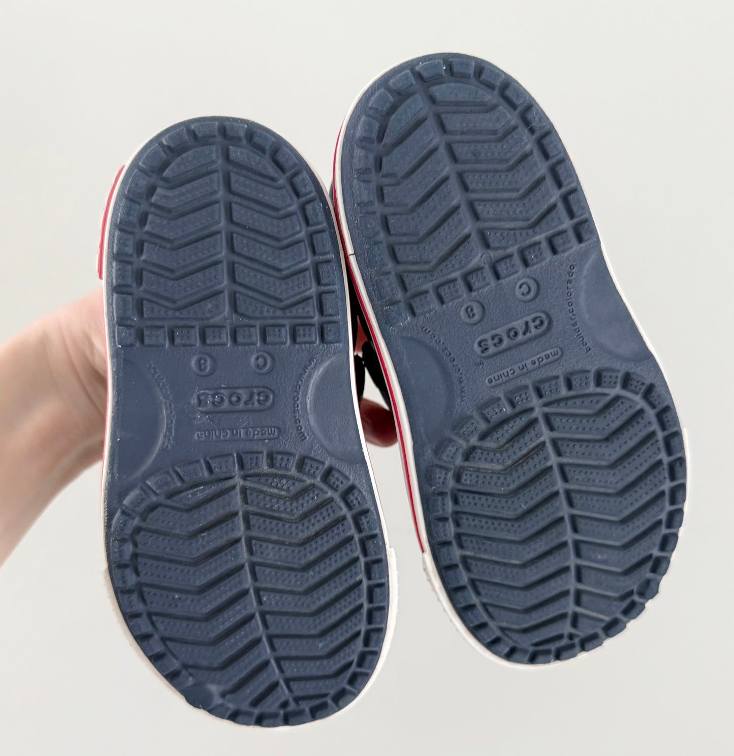 Crocs Navy Crocband ll Sandals (8)