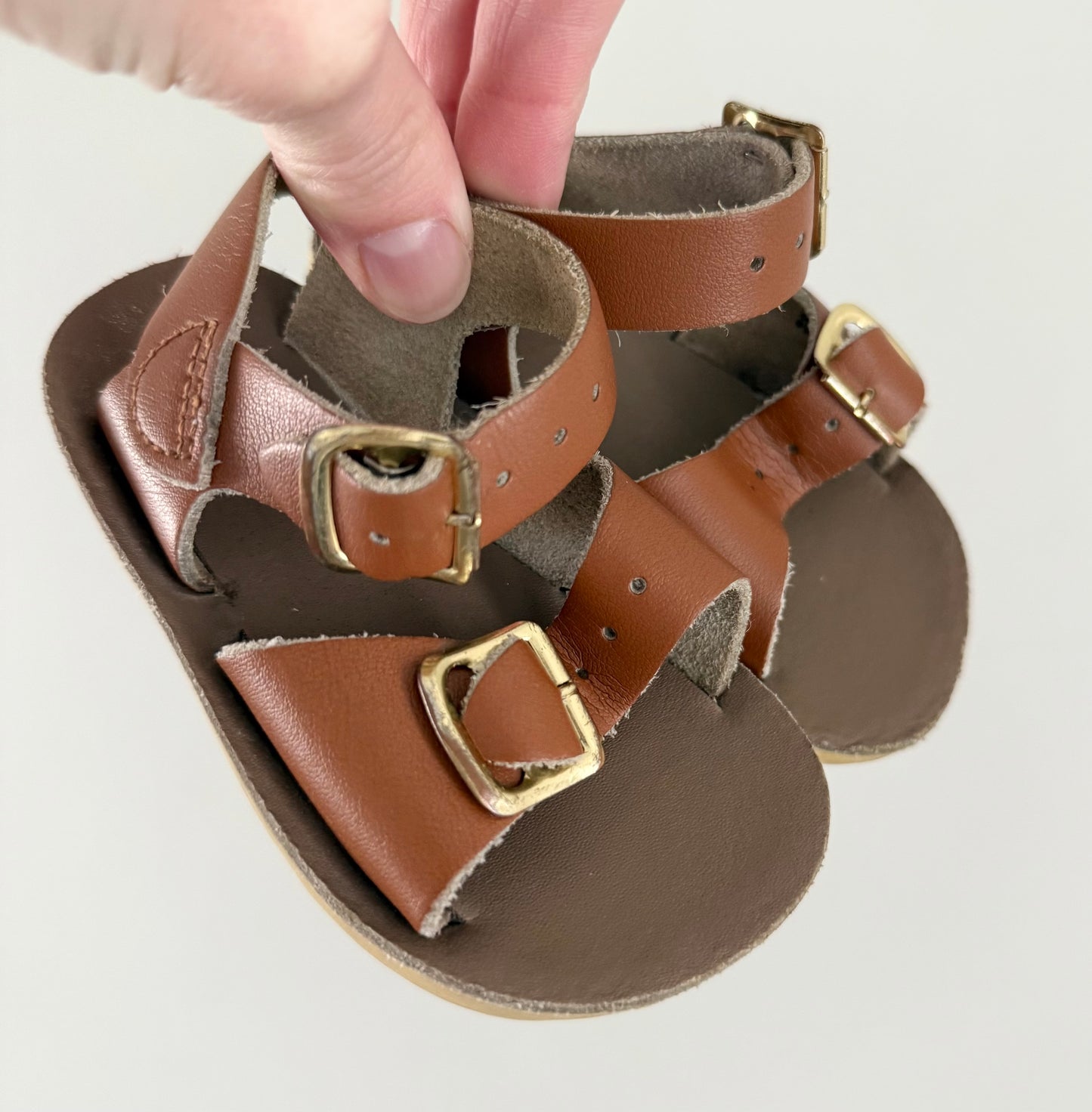 Salt Water Surfer Sandals - Tan (3)