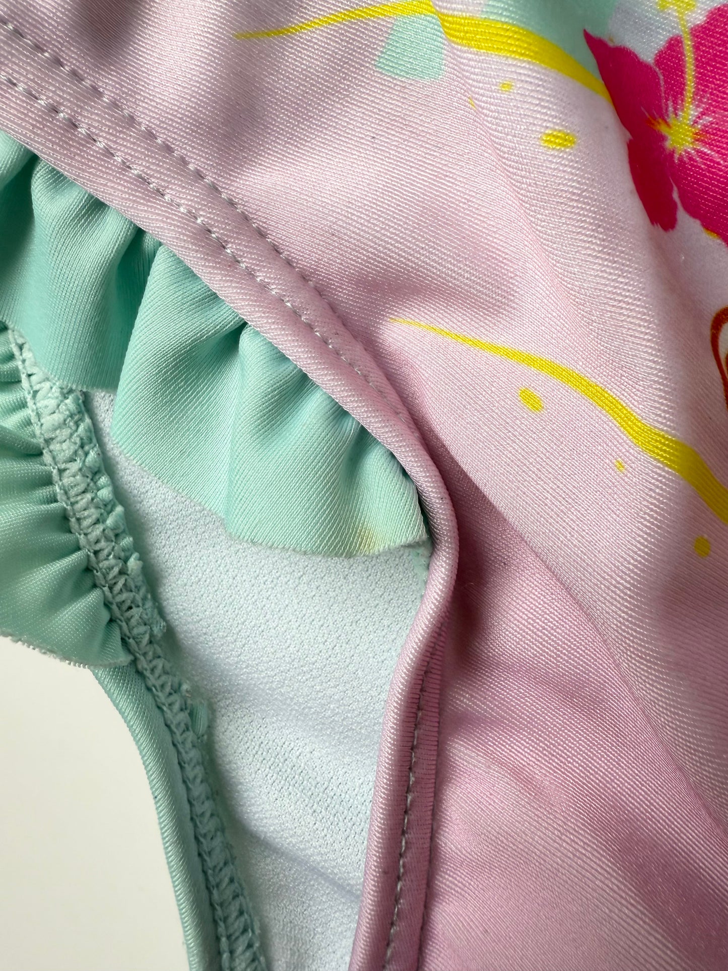 Nickelodeon Paw Patrol Light Blue Skye “Off Duty” One Piece Swimsuit (5T)