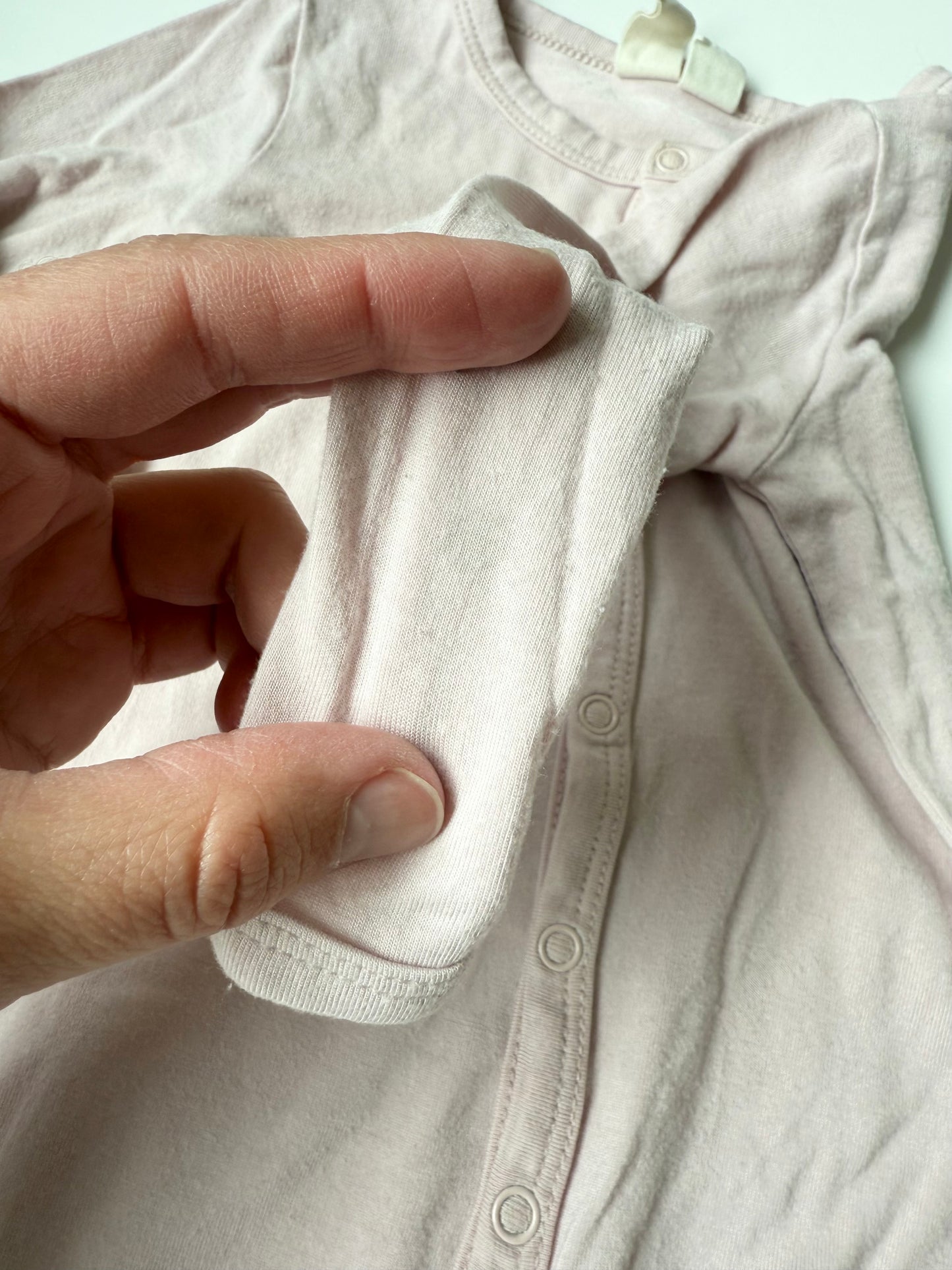 Kyte Blush Snap Romper (12-18 Months)