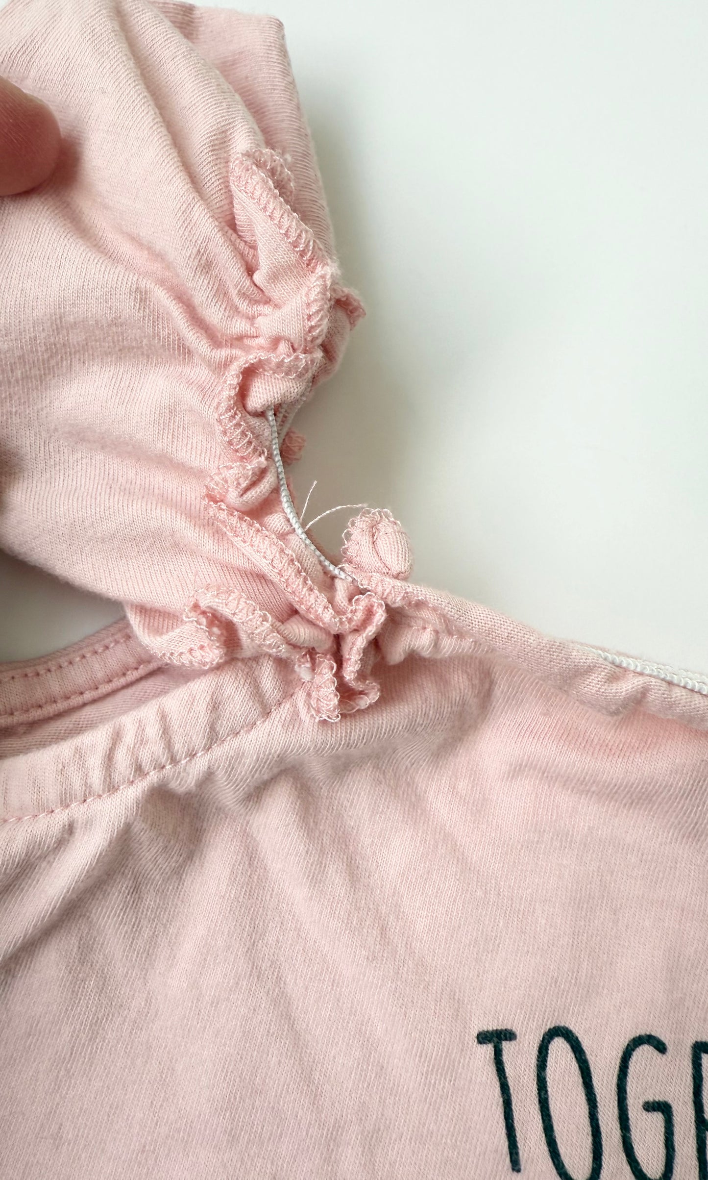 Zara Disney Minnie & Daisy Pink “Together We Are So Super” Flowy Tank Top (2-3 Years)