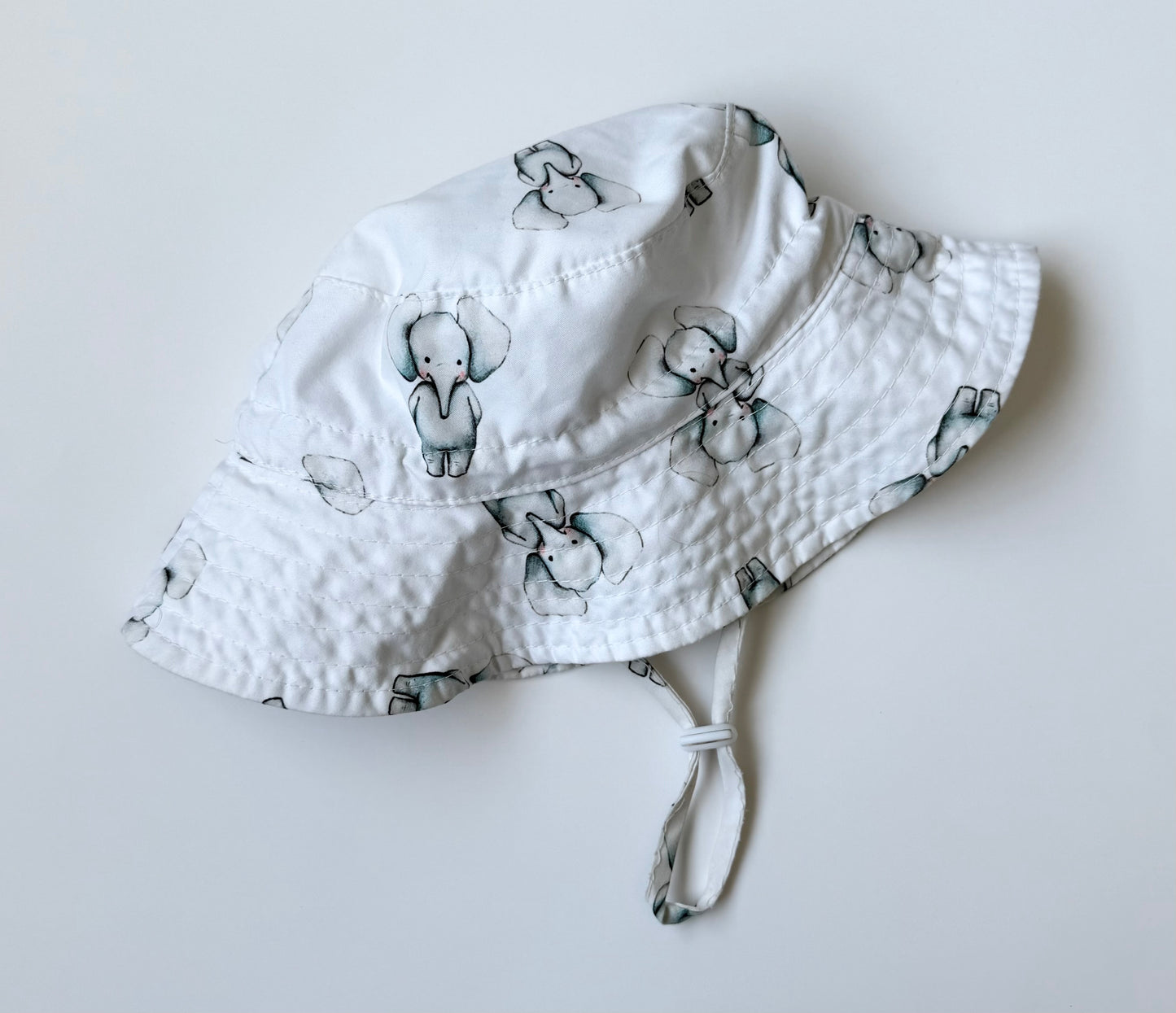 PatPat White Elephant Sun Hat (50CM)