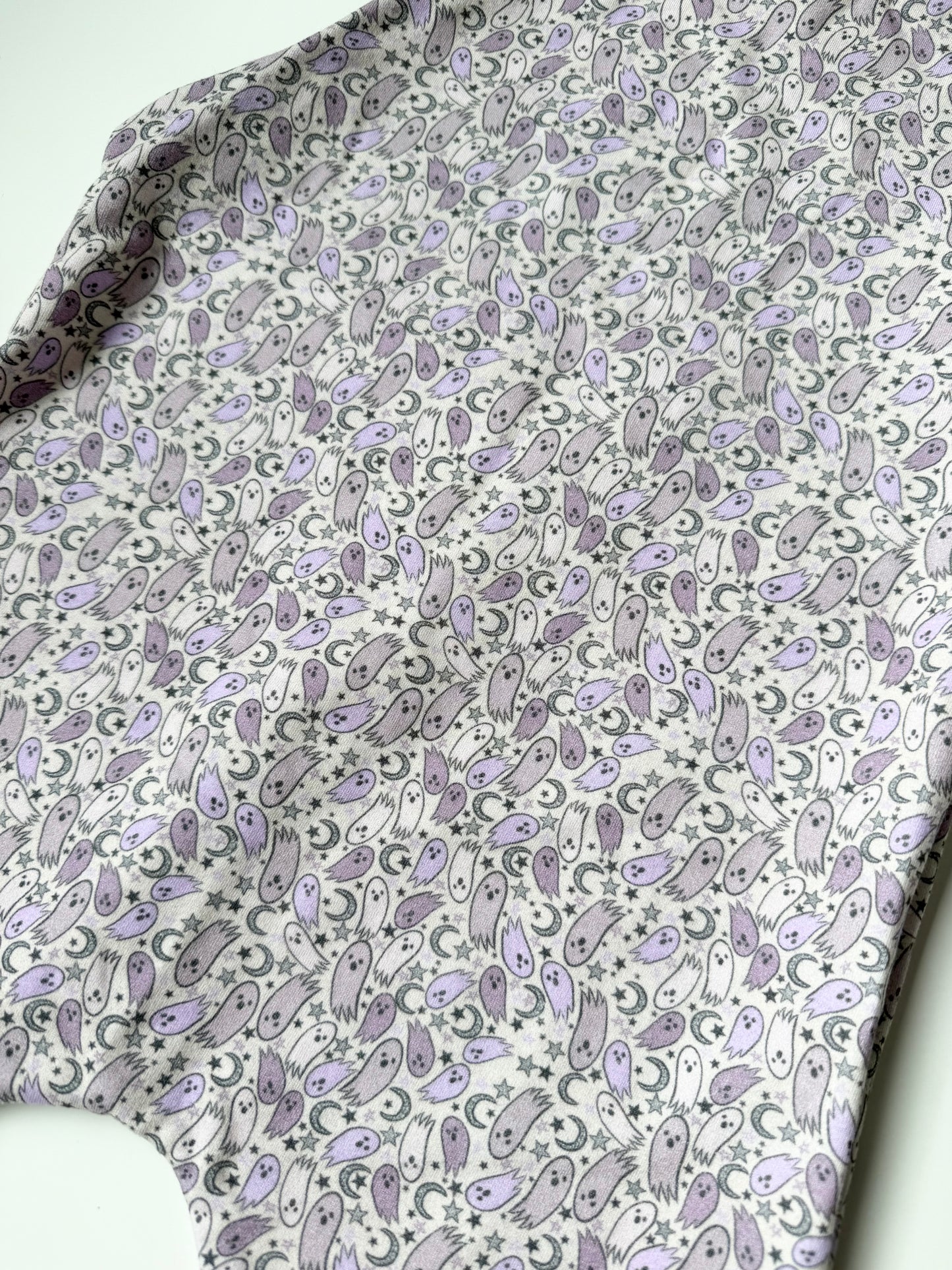 Hudson + Co Purple Ghosts Romper (18-24 Months)