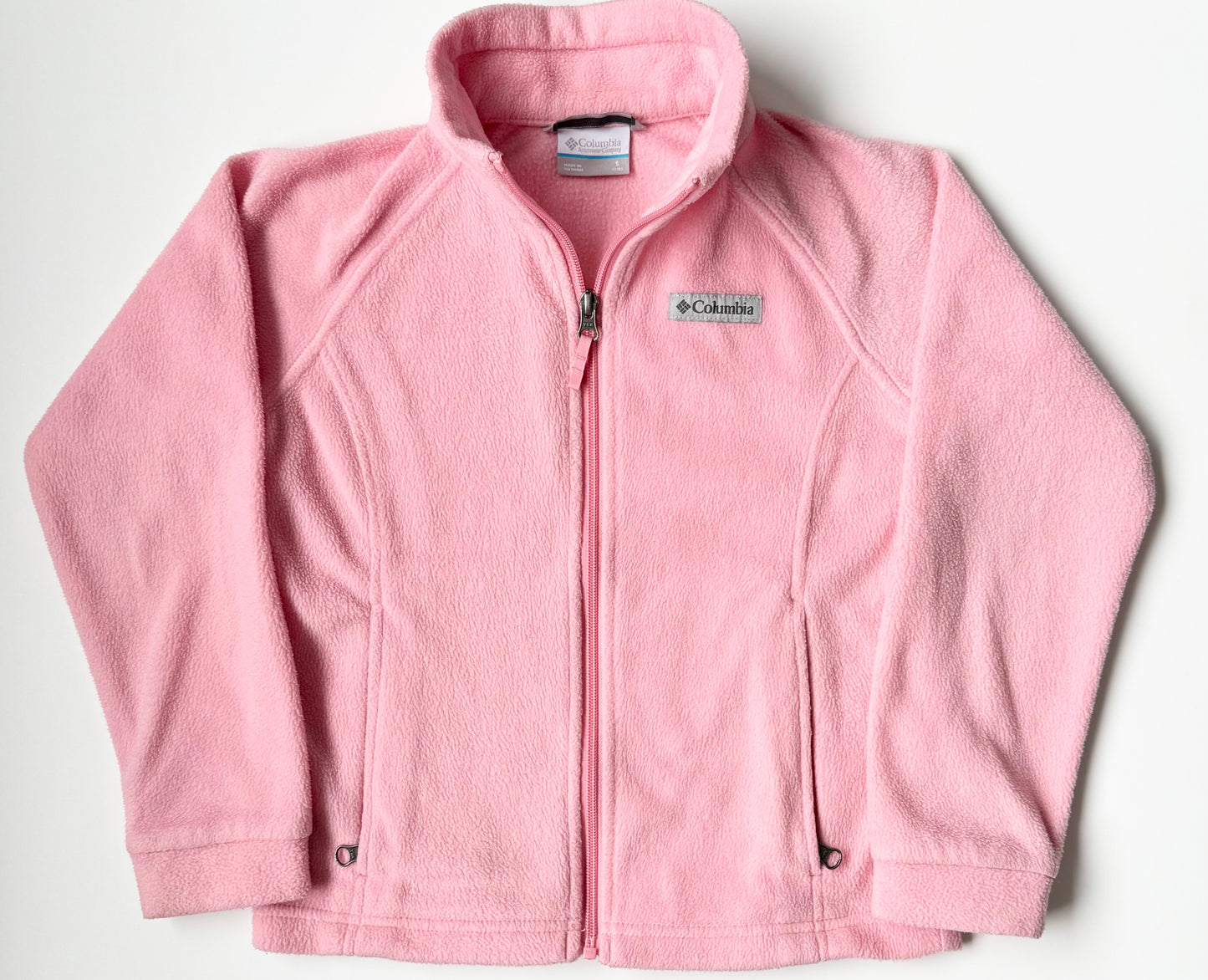 Columbia Bubblegum Pink Fleece Zip Up (7/8 Years)