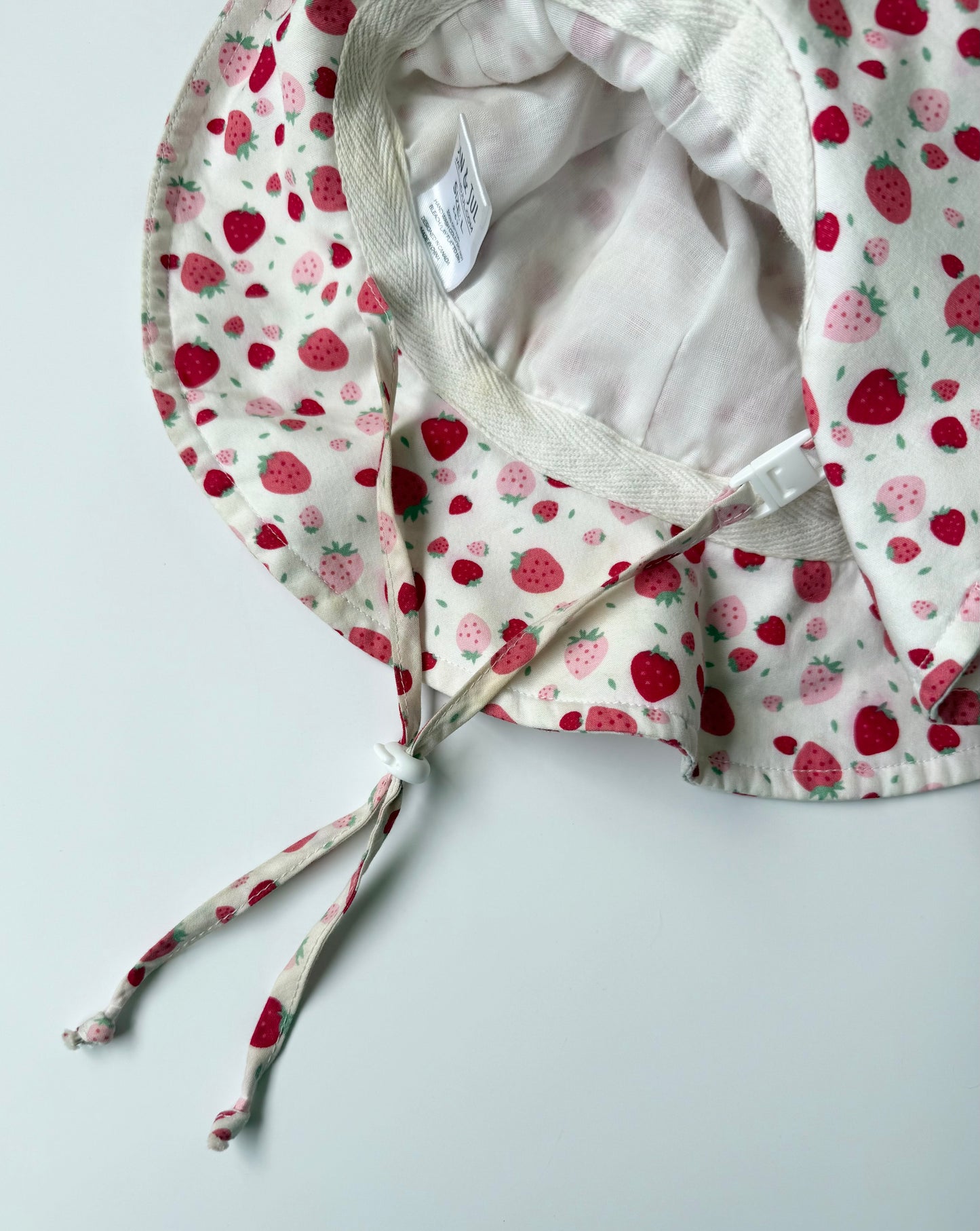 Jan & Jul Strawberries Sun Hat (2-5 Years)