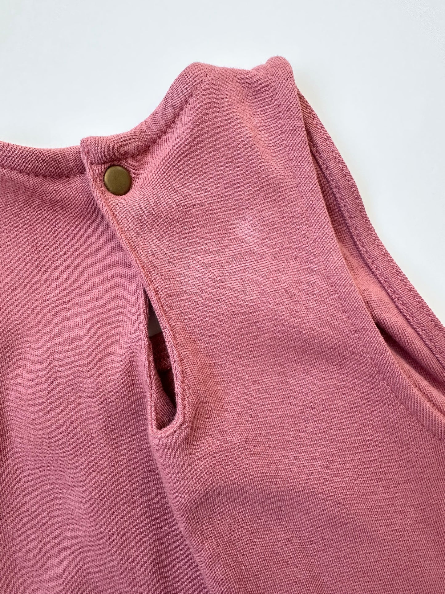 L’bKIDS Sleeveless Keyhole Dress - Sienna (4T)