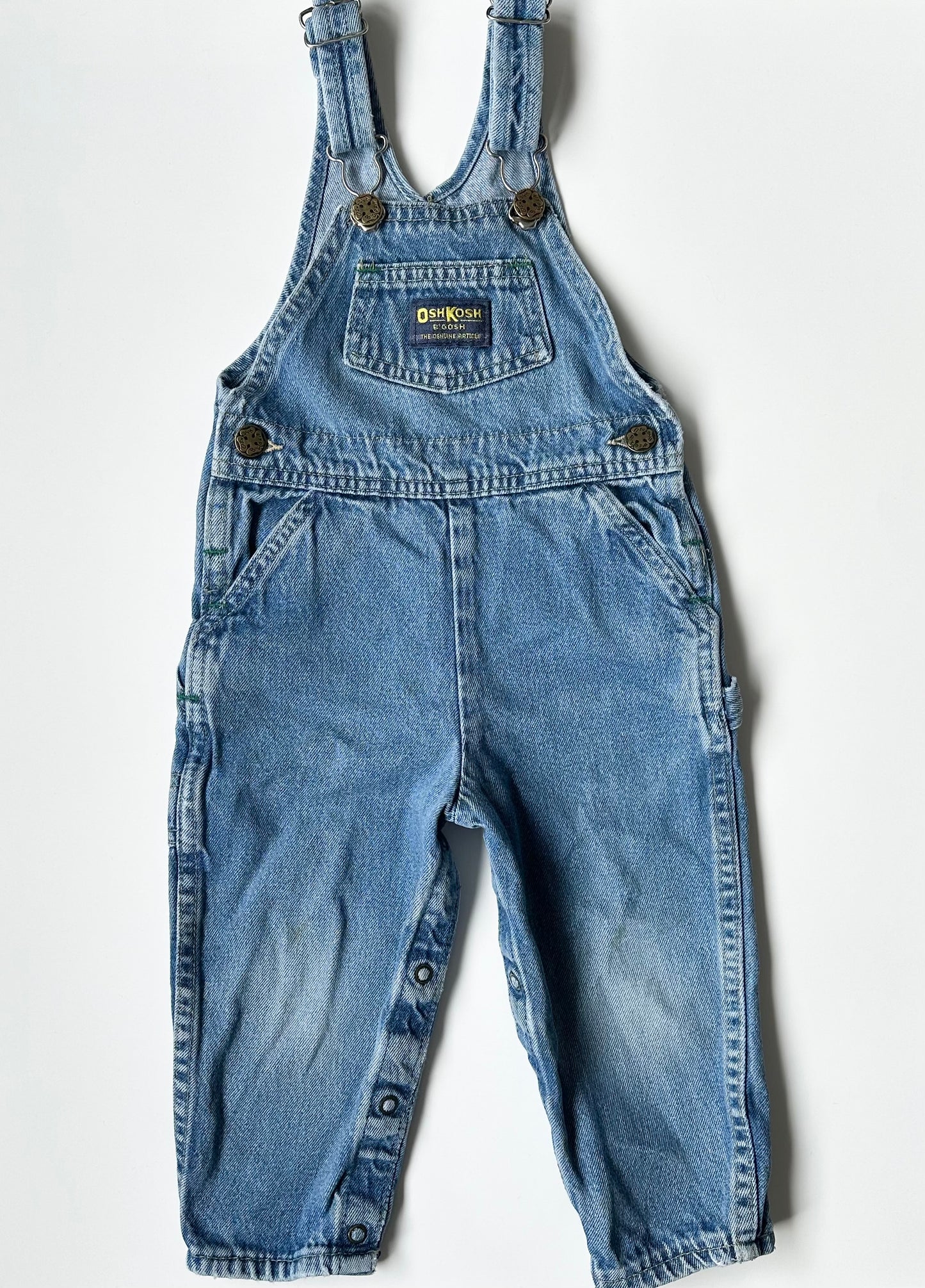 Vintage OshKosh Jean Overalls (24 Months)