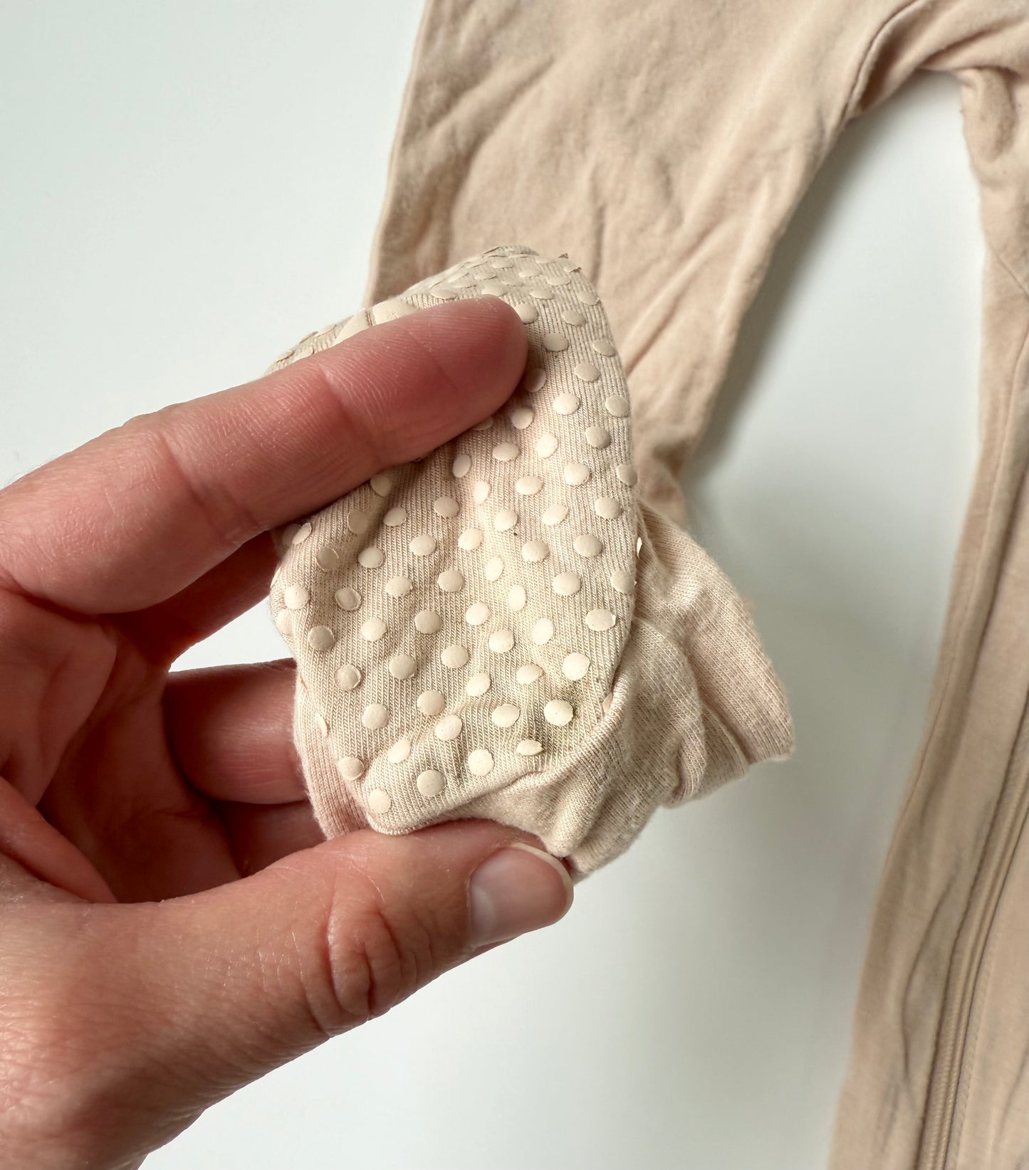 Kyte Porcelain Zipper Footie Sleeper (12-18 Months)