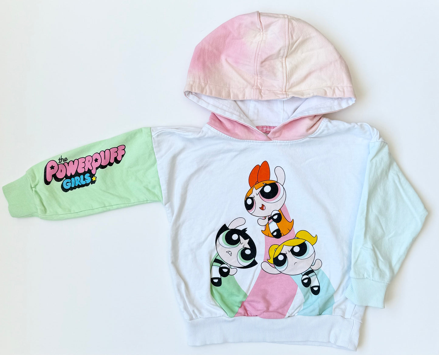 CN Powerpuff Girls Multicoloured Hoodie (2-3 Years)