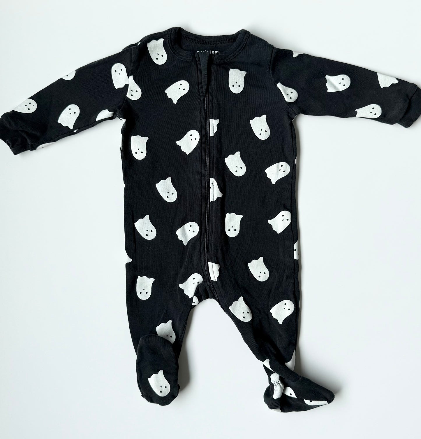 Petit Lem Black Ghosts Sleeper (3 Months)