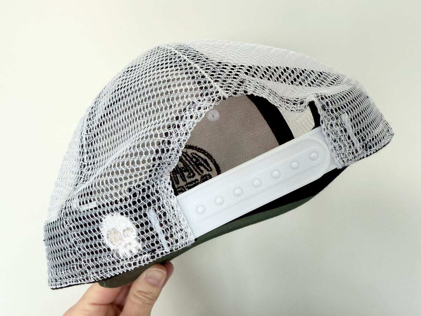 Headster Green Tie Dye Mesh SnapBack Hat (48CM)