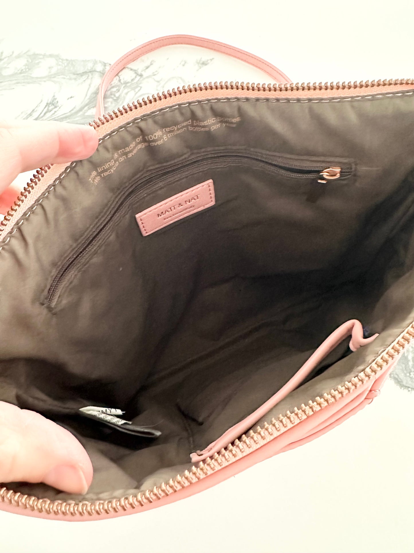 Matt & Nat Whilem Pink Vegan Hobo Bag - Loom Collection