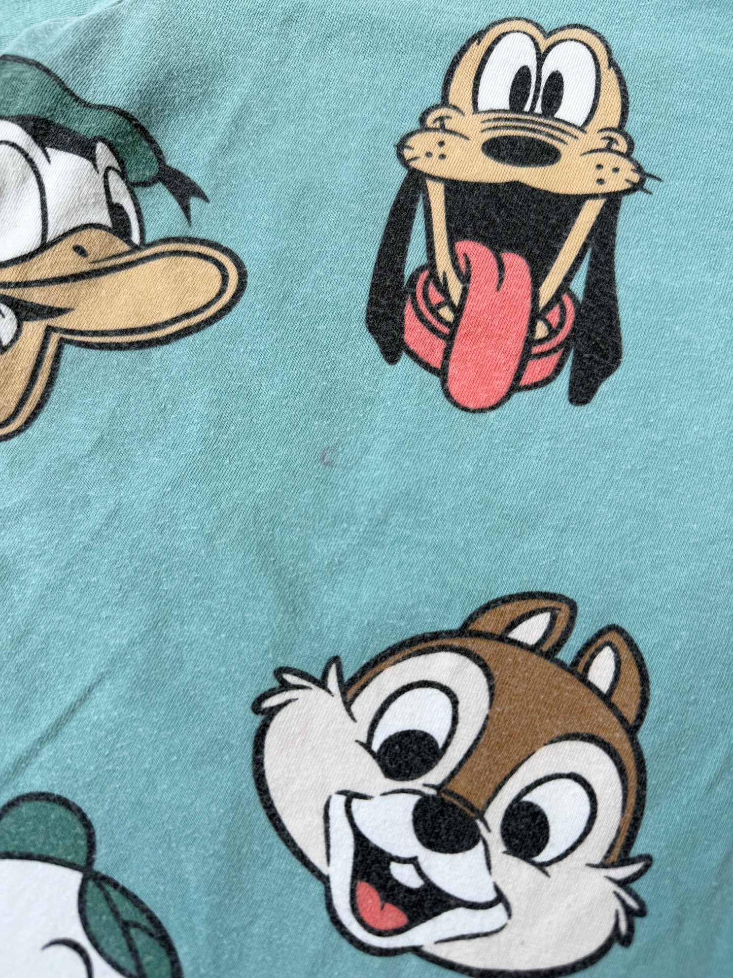 H&M Disney Teal “Together is Better” Characters T-Shirt (4-5 Years)