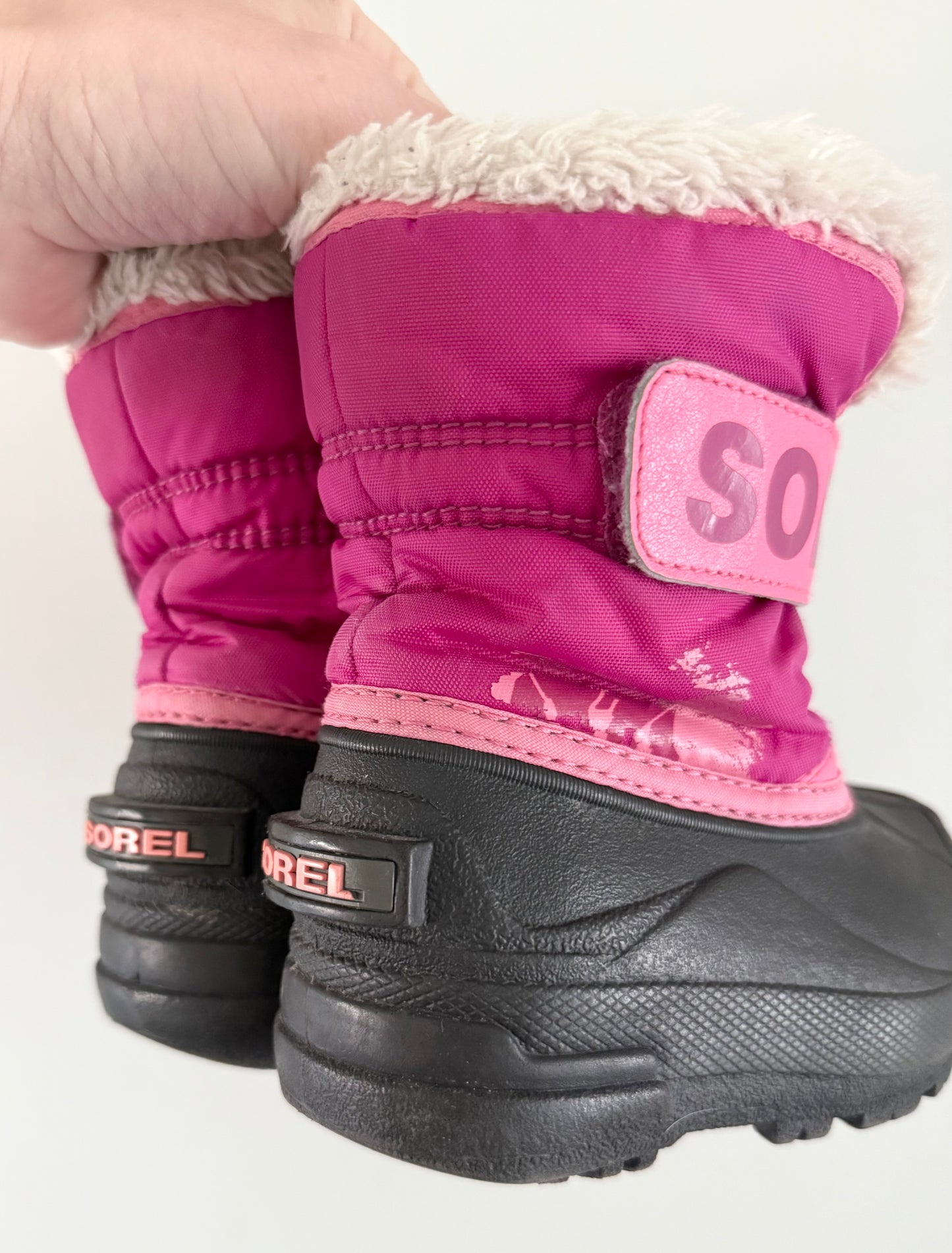 Sorel Pink Snow Commander Winter Boots (7)