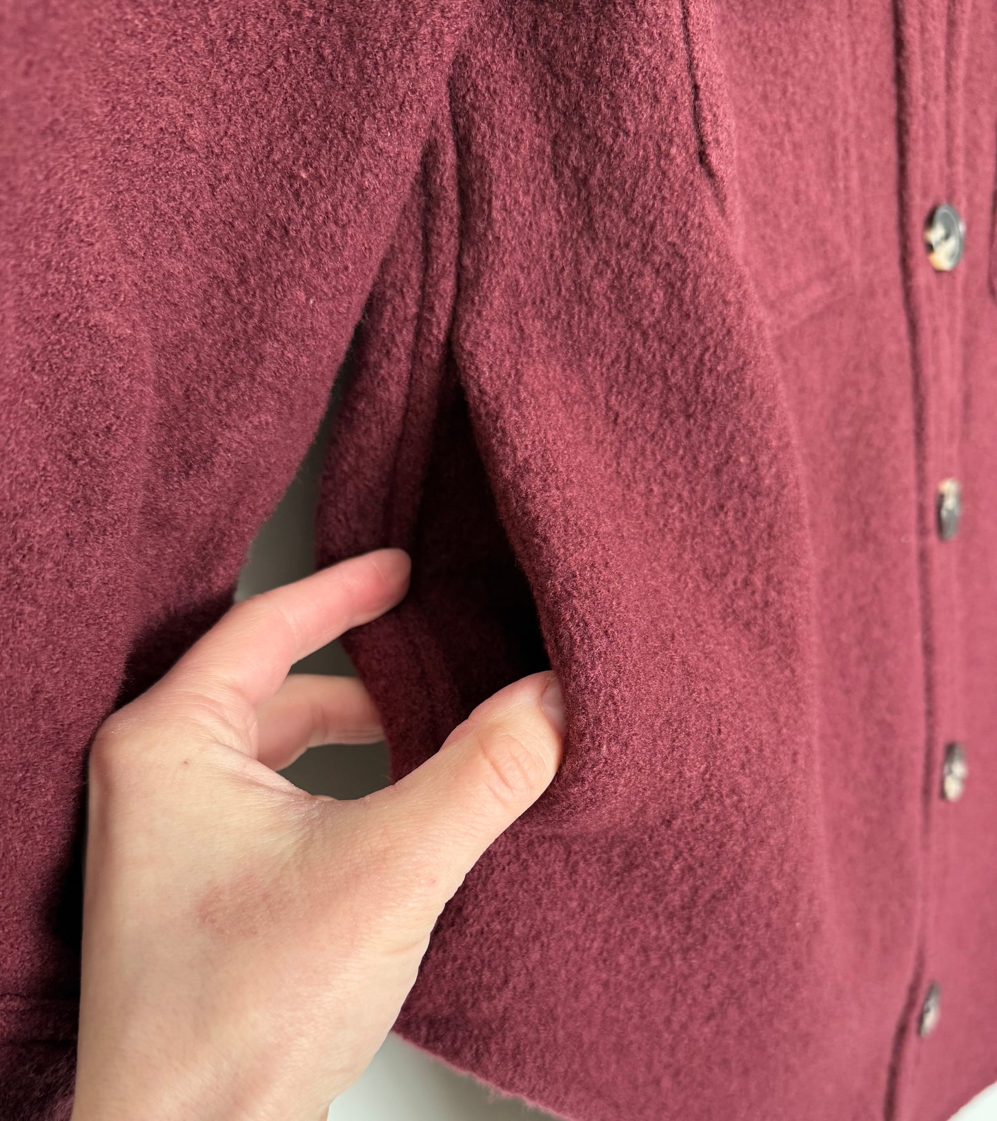 Women’s Wilfred Free The Ganna Shirt Jacket - Plum (Extra Small)