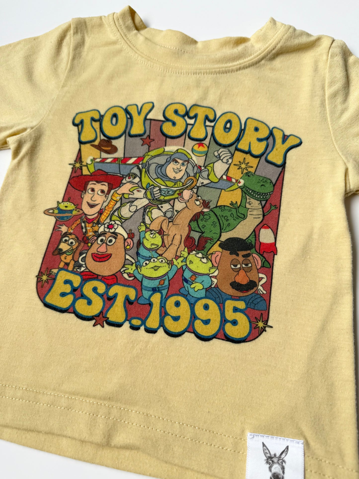 Little Beau Co. Disney Yellow Toy Story T-Shirt (12 Months)