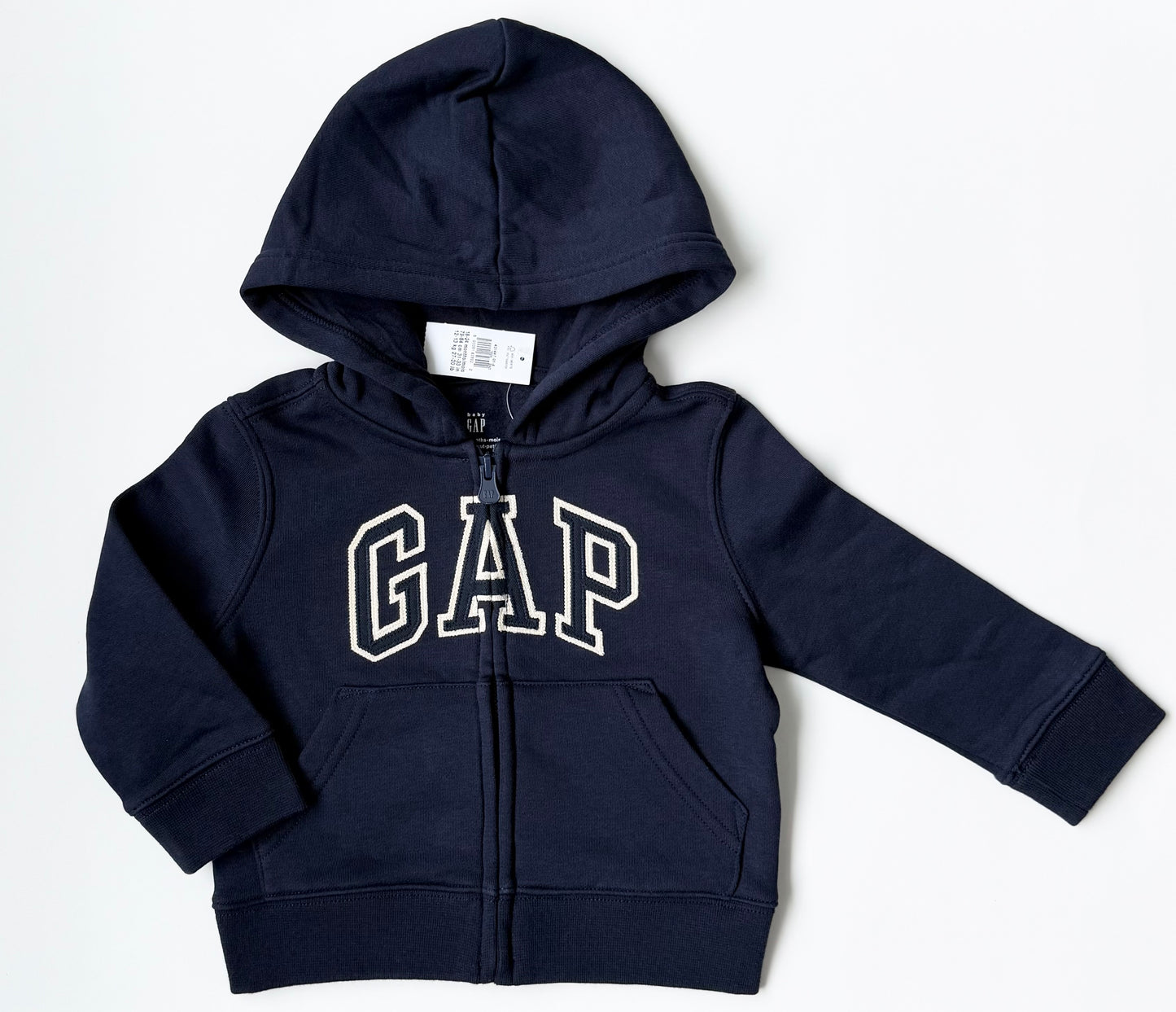 Baby Gap Navy Zip Up Hoodie - New (18-24 Months)