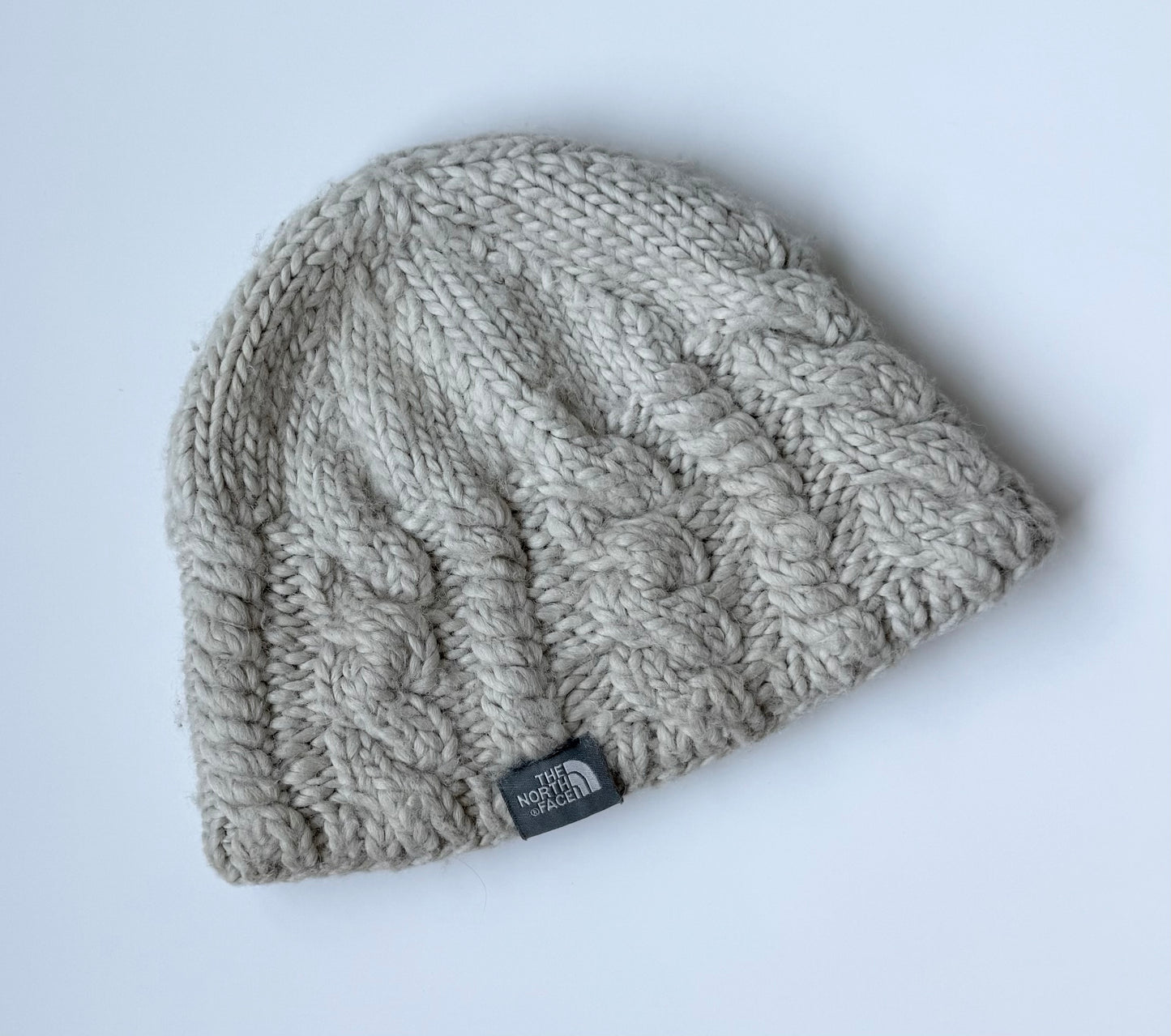 The North Face Beige Knit Beanie Toque (2-4 Years)