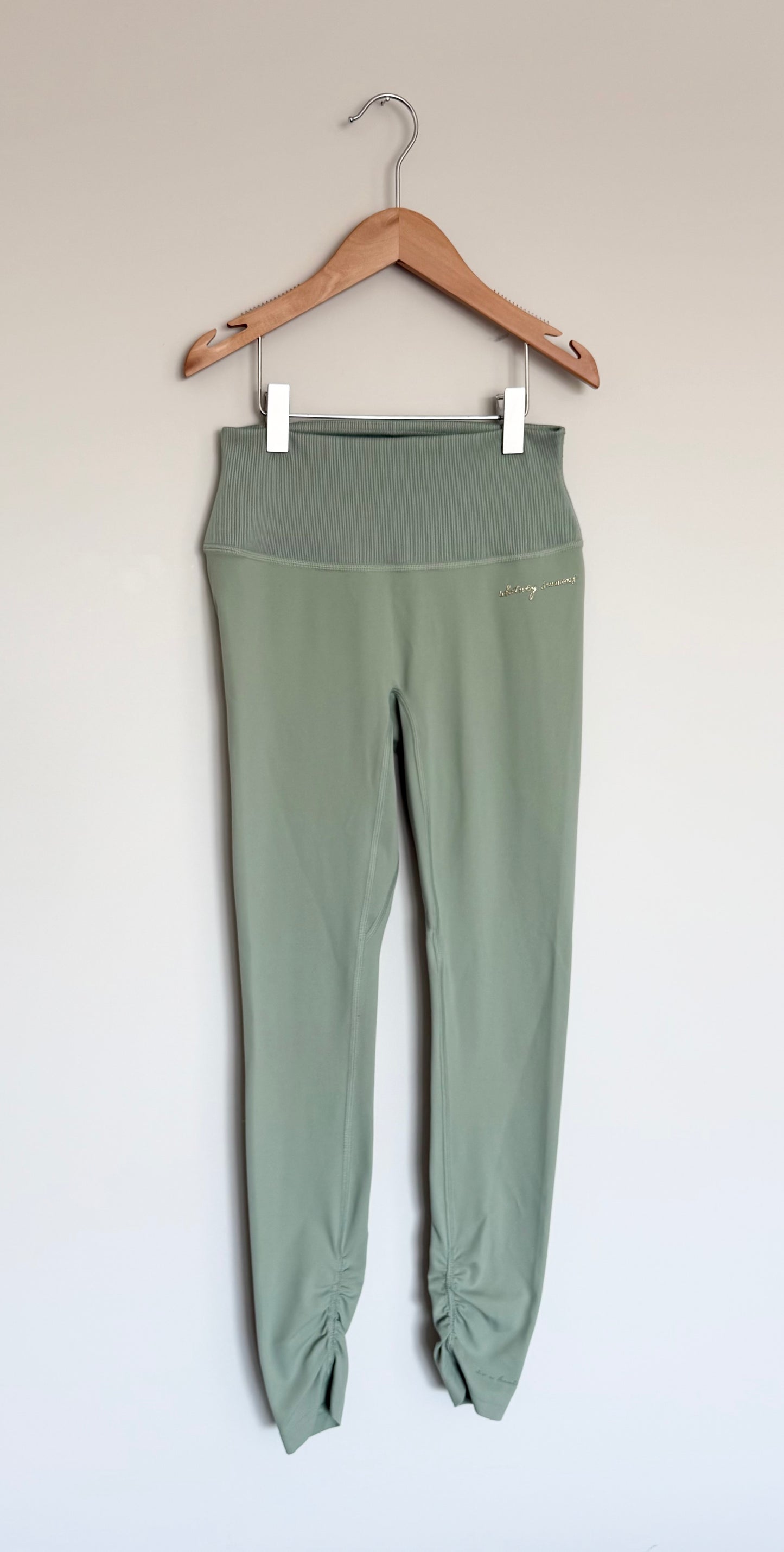 Women’s Gymshark x Whitney Simmons V2 Leggings in Moss Green (Small)