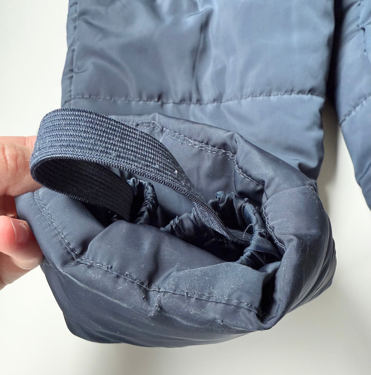 Zara Blue Puffer Bunny Snow Pants (4-5 Years)
