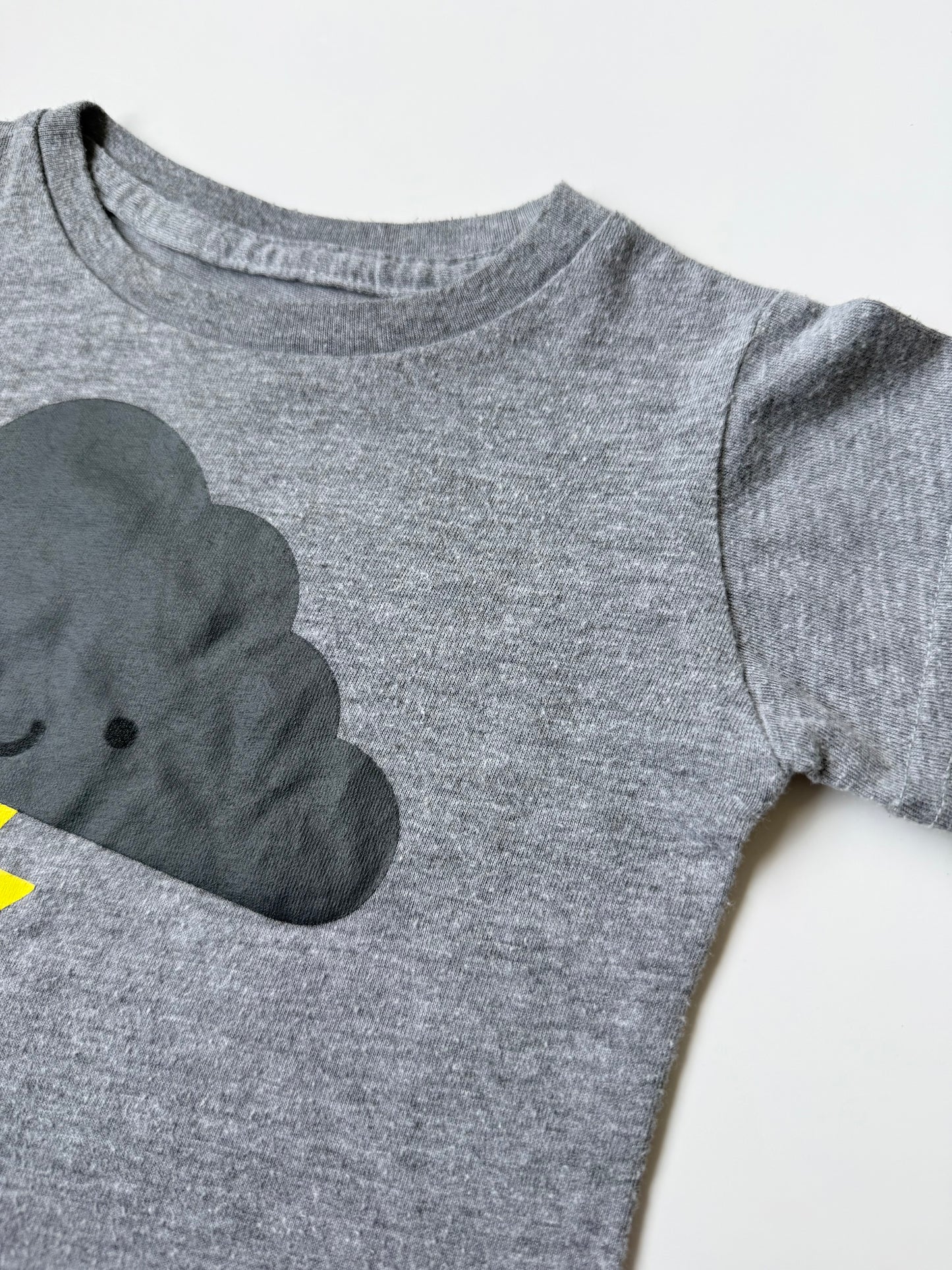 Whistle & Flute Grey Storm Cloud T-Shirt (6-12 Months)