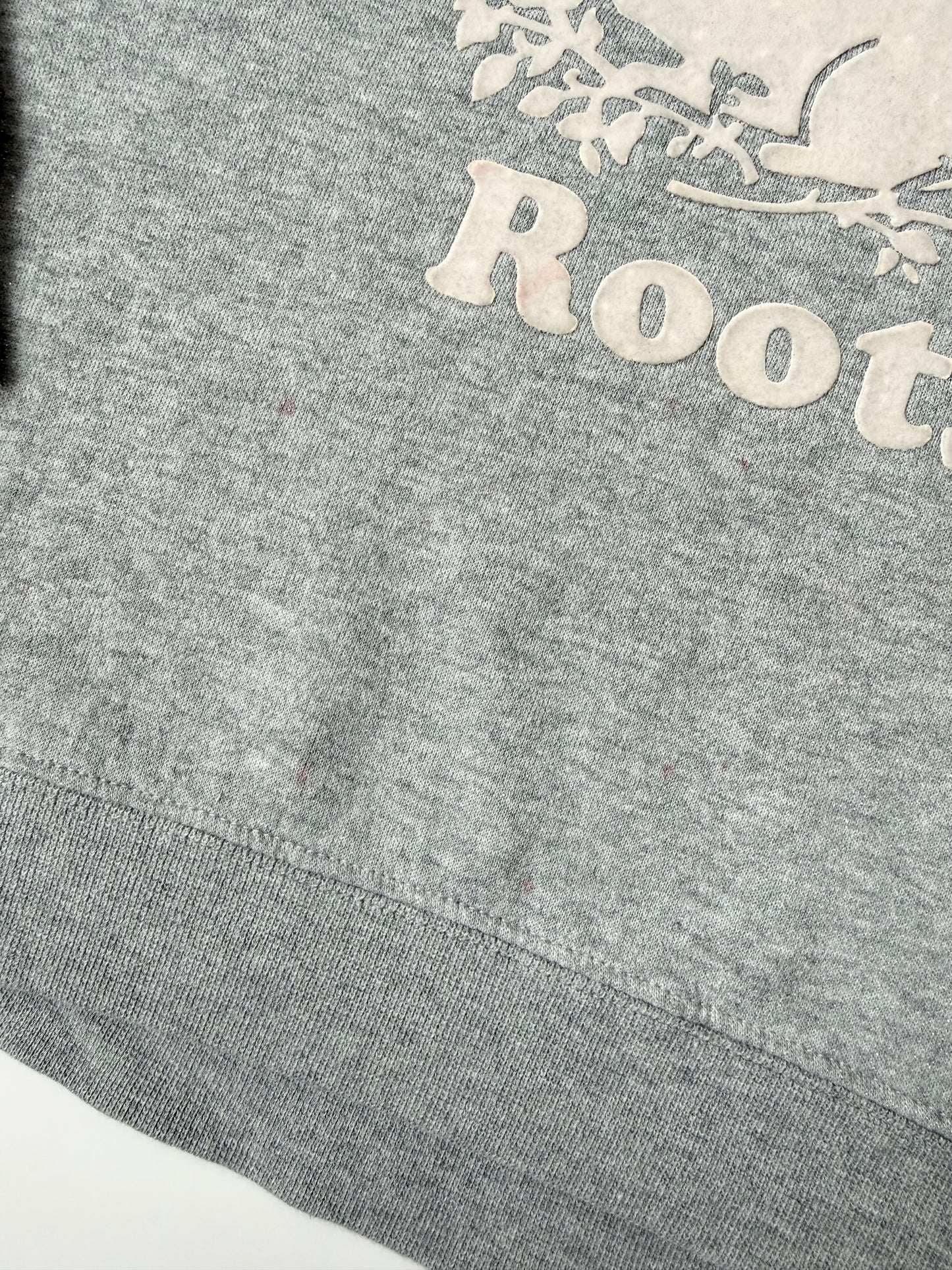 Roots Kids Grey Sparkle Cropped Sweater (5 Years)