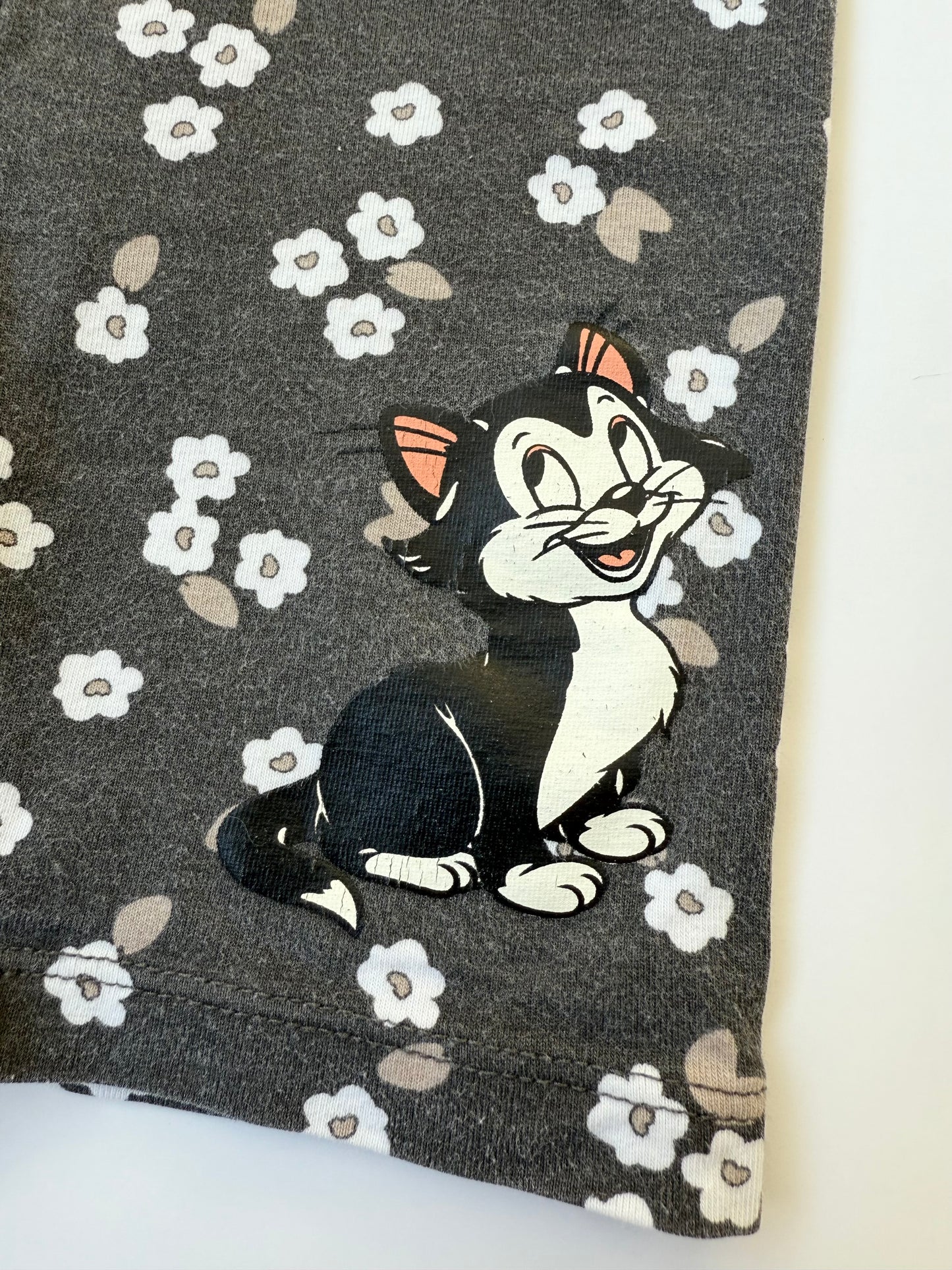 H&M Disney Grey Figaro Biker Shorts (2-3 Years)