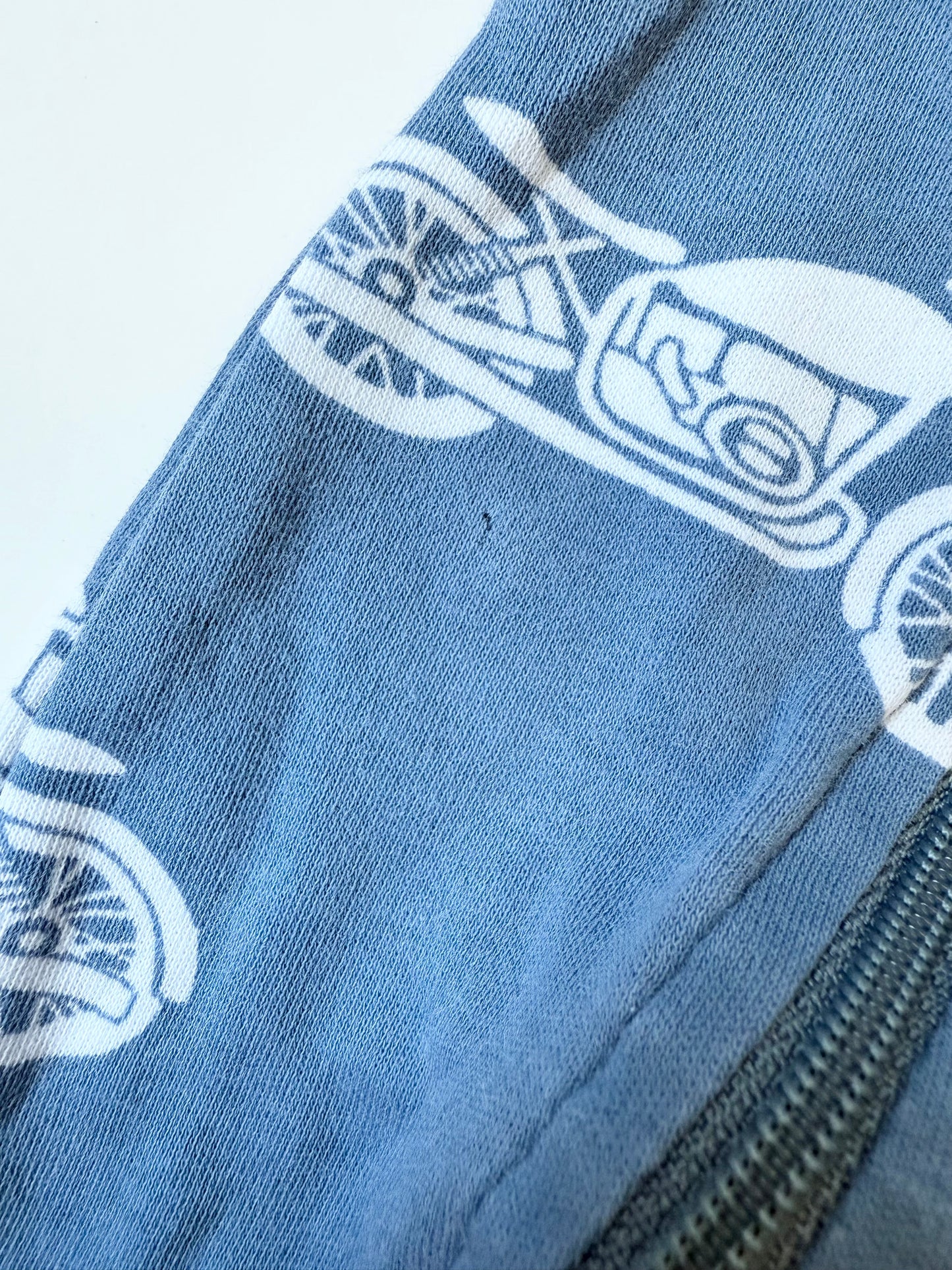 ZippyJamz Blue Motorcycle Sleeper (0-3 Months)