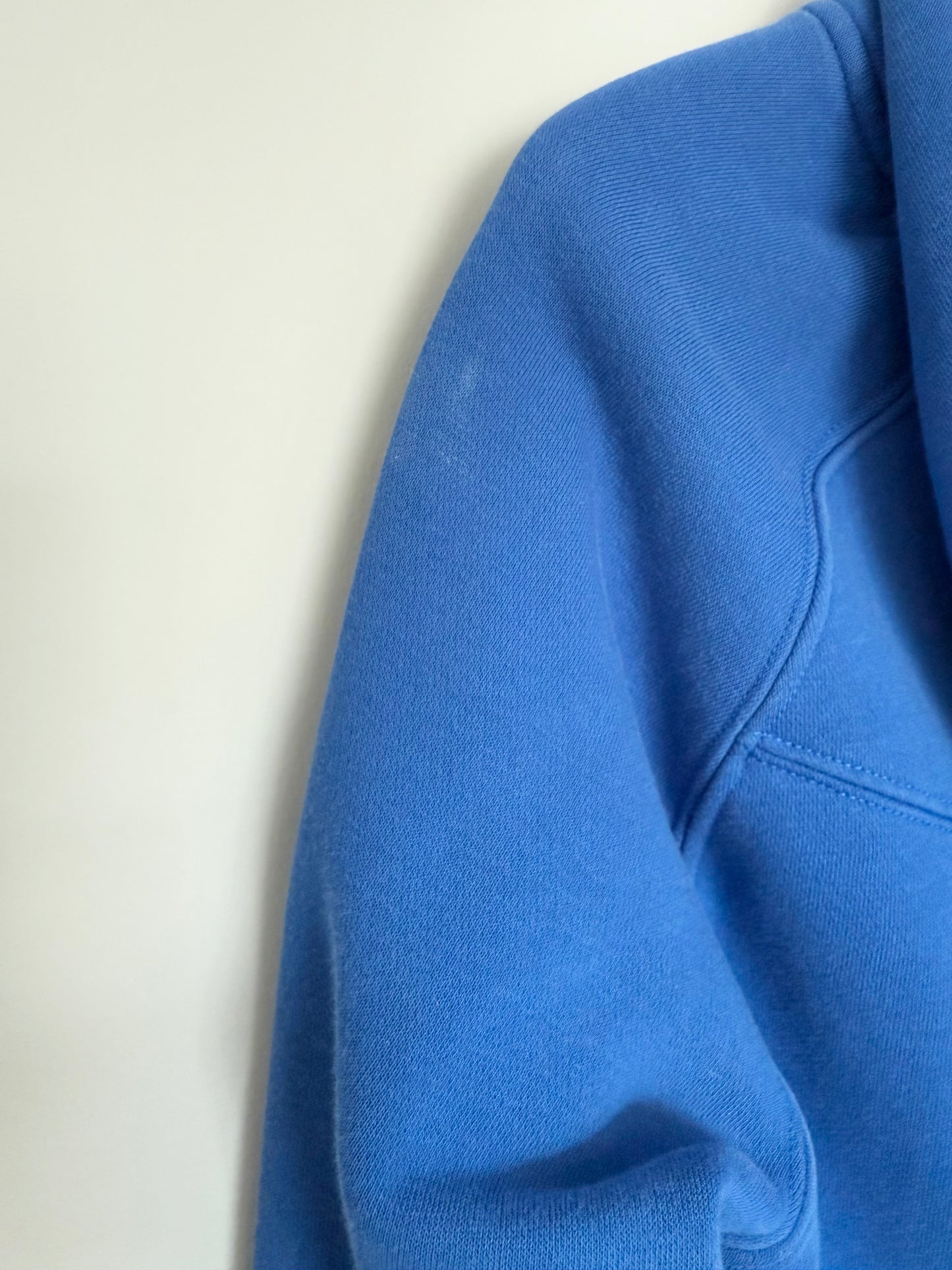 Women’s Alphalete Royal Blue Cropped Hooded Sweater (Small)