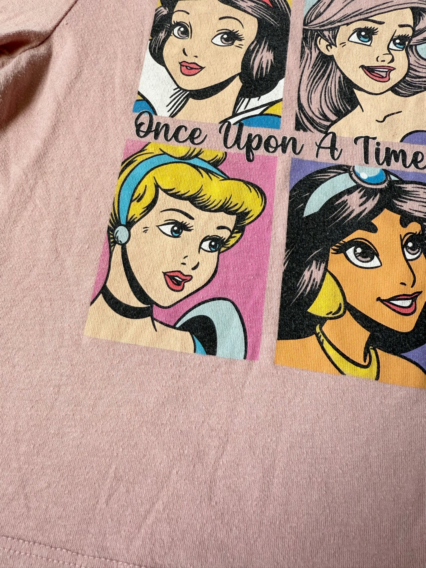 Old Navy Disney Pink Princesses “Once Upon A Time” T-Shirt (2T)