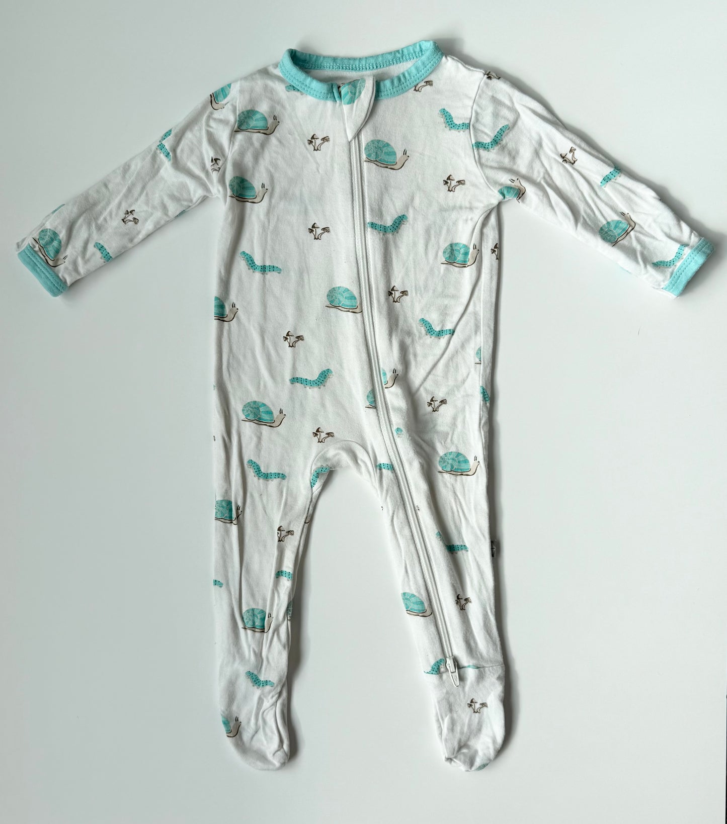 Kyte Crawl Zipper Footie Sleeper (0-3 Months)