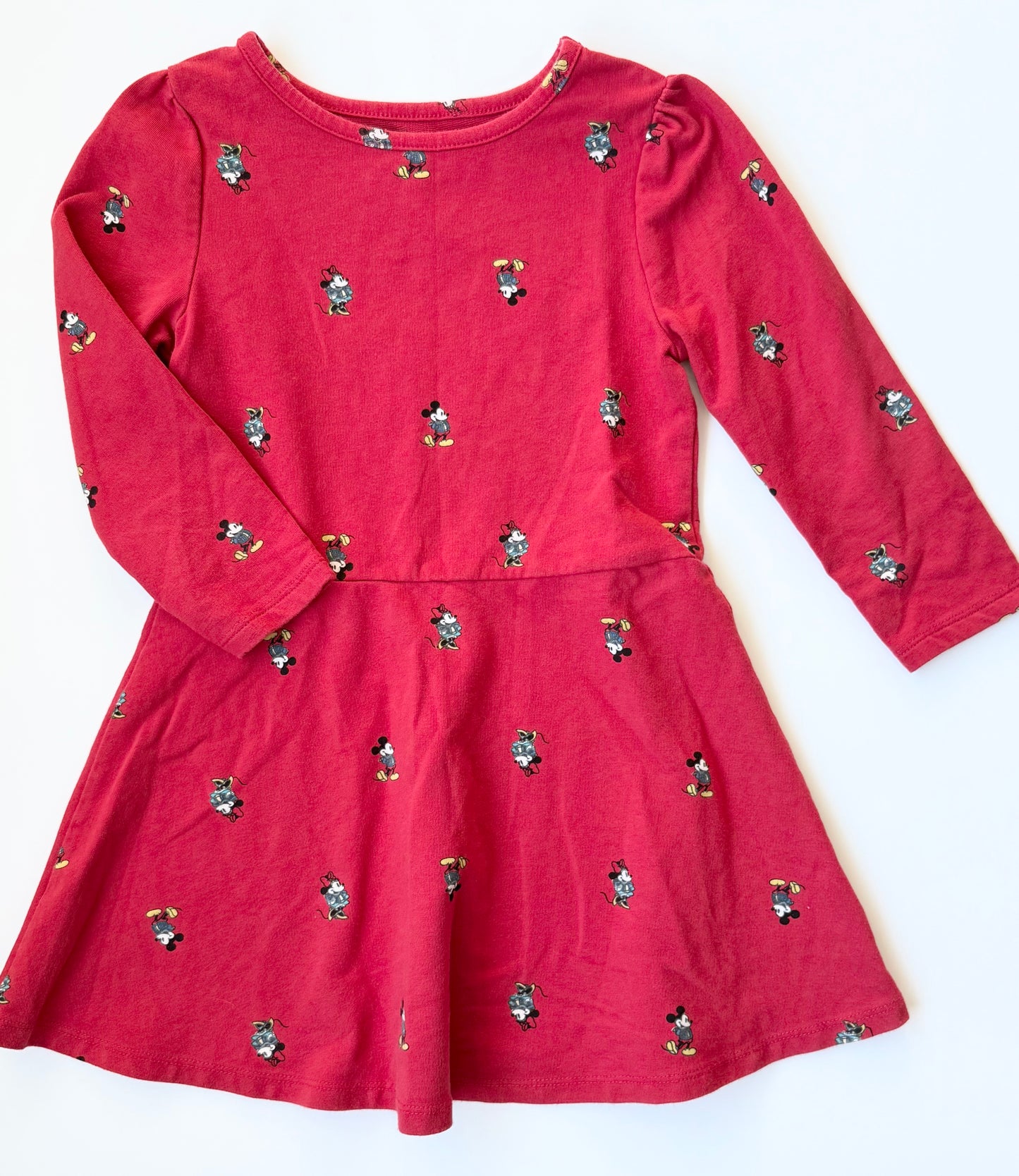 Baby Gap x Disney Minnie & Mickey Red Dress (4 Years)