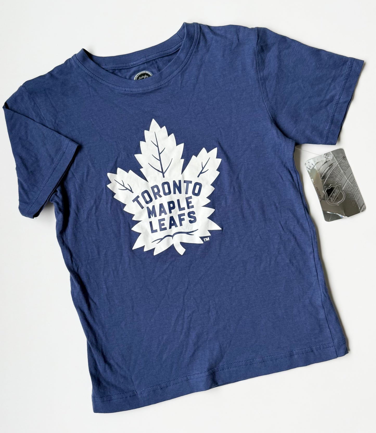 Toronto Maple Leafs Blue Hockey T-Shirt (6T)