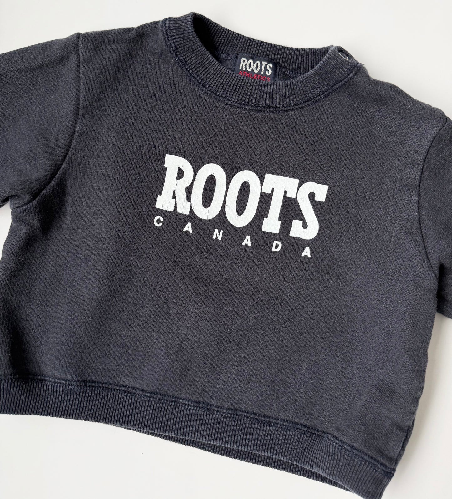 Vintage Roots Athletics Canada Dark Blue Sweater (12-18 Months)