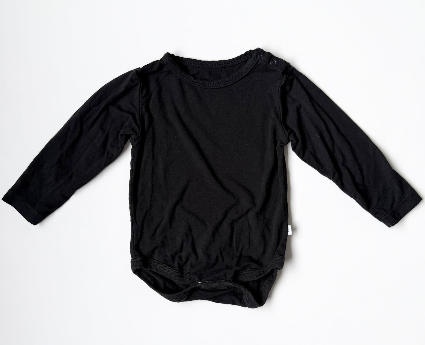 Miel Black Bodysuit (0-3 Months)