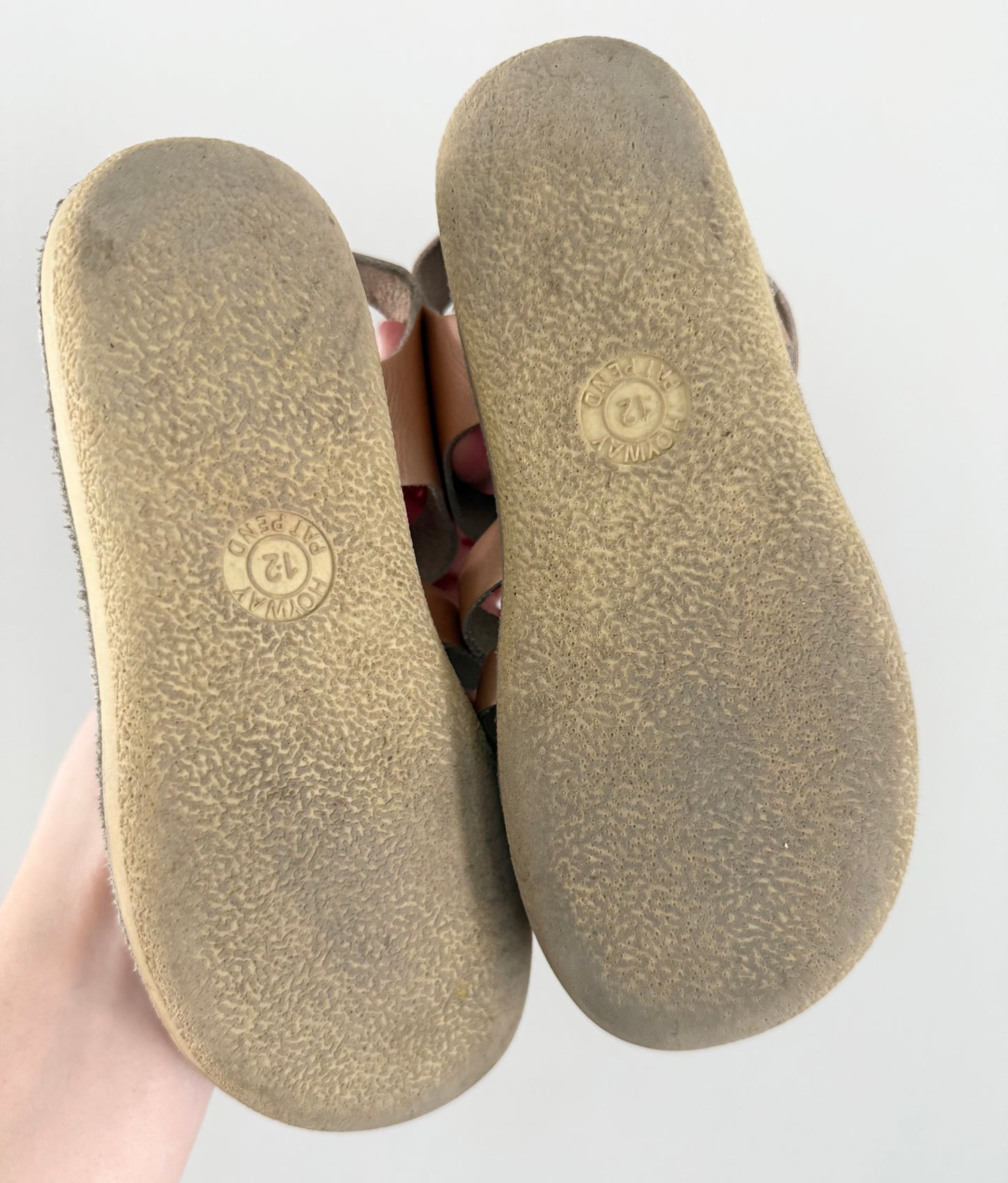 Salt Water Sun-San Sailor Sandals - Rose Gold (12)