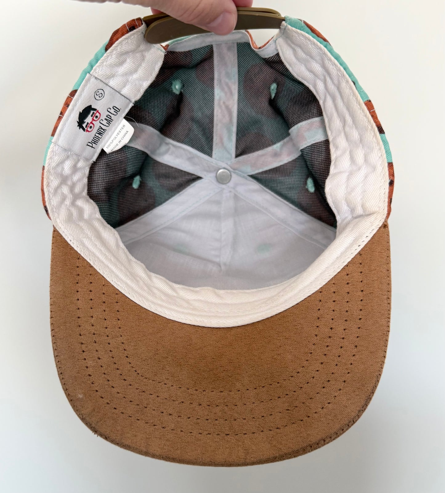 Phoenix Cap Co. Mint & Brown Chocolate Chip Cookies SnapBack Hat (Small - Infant)