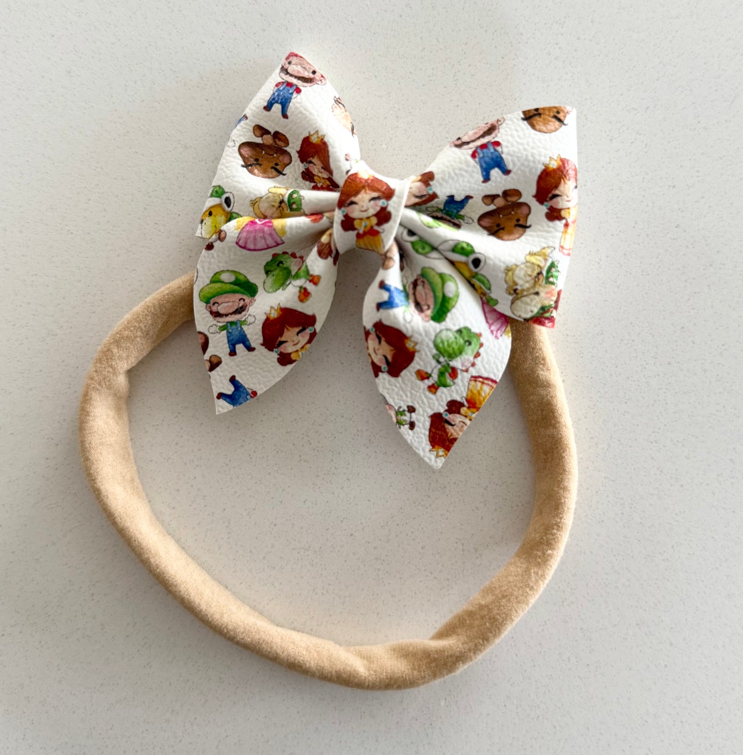 Small Shop Super Mario Hair Bow
