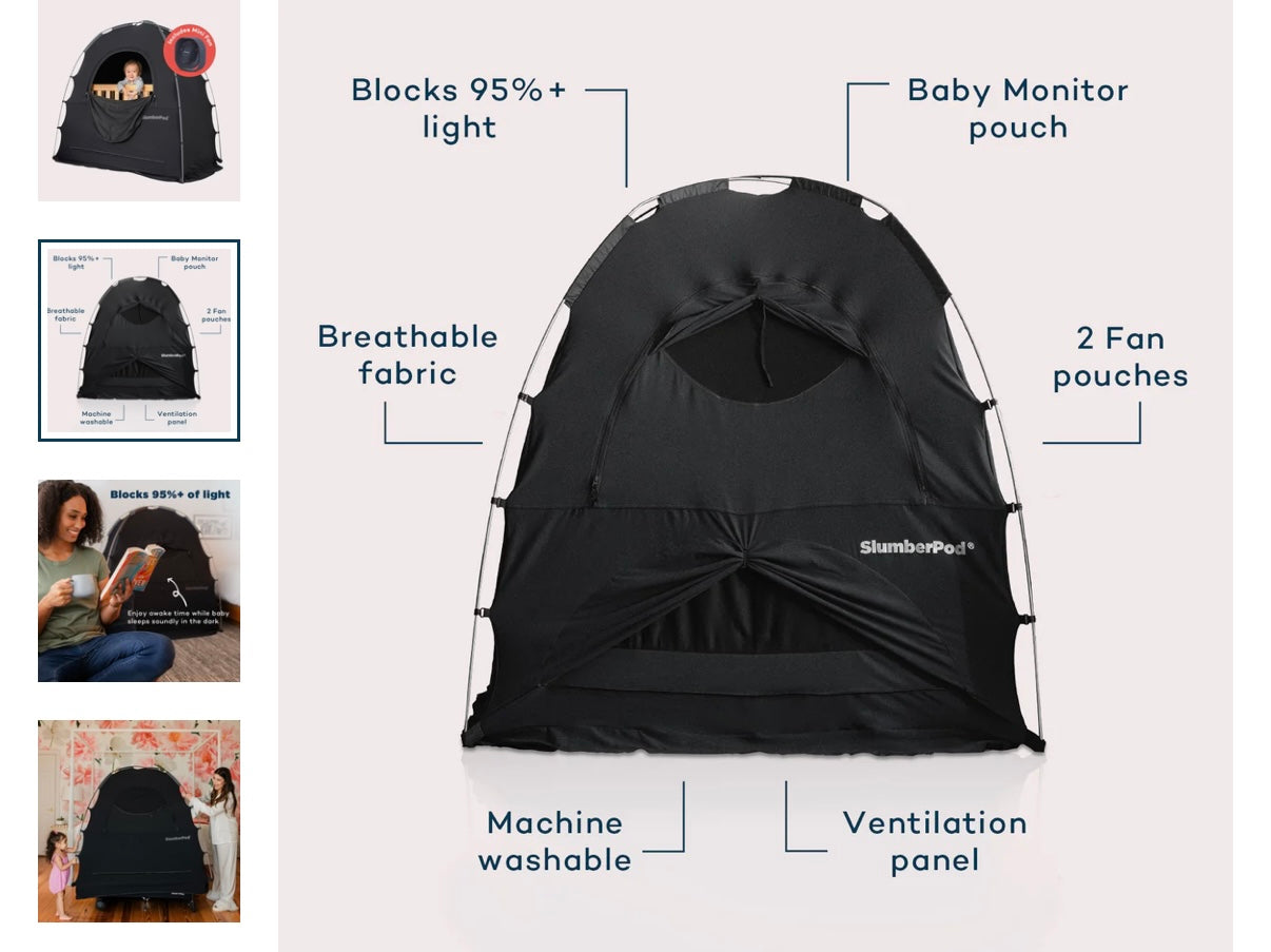 SlumberPod Portable Pod 3.0 With Fan