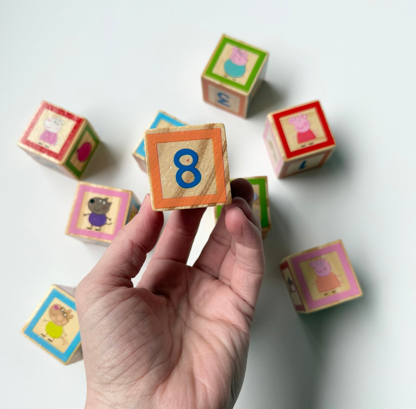 Peppa Pig Wooden Stacking Blocks