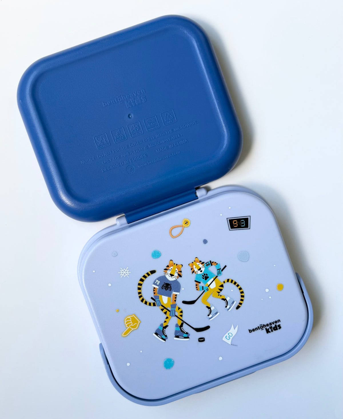 Bento Heaven Kids Blue Hockey Lunch Box